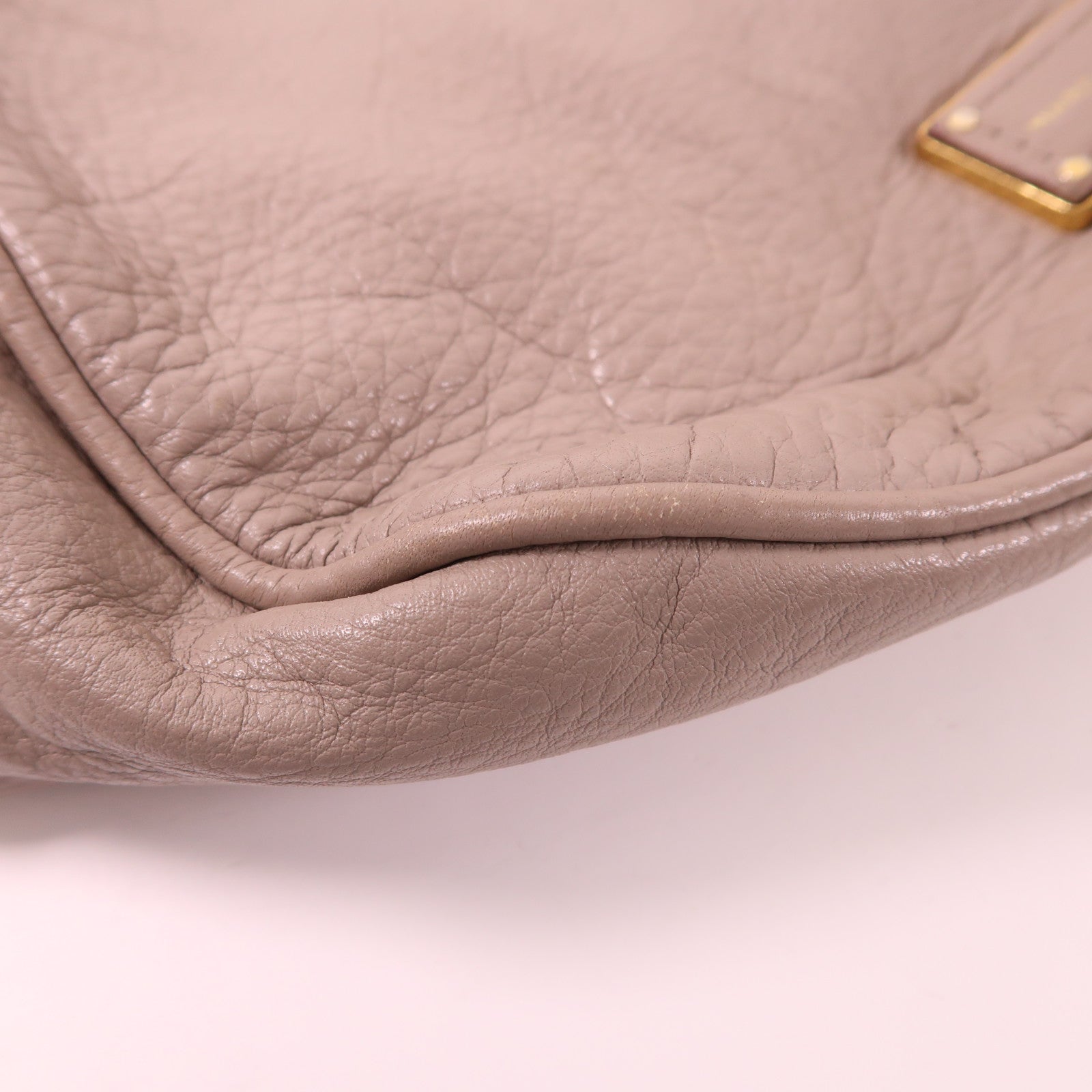 MARC JACOBS 牛皮皮革2 Way Shoulder Bag金扣手挽肩背兩用袋