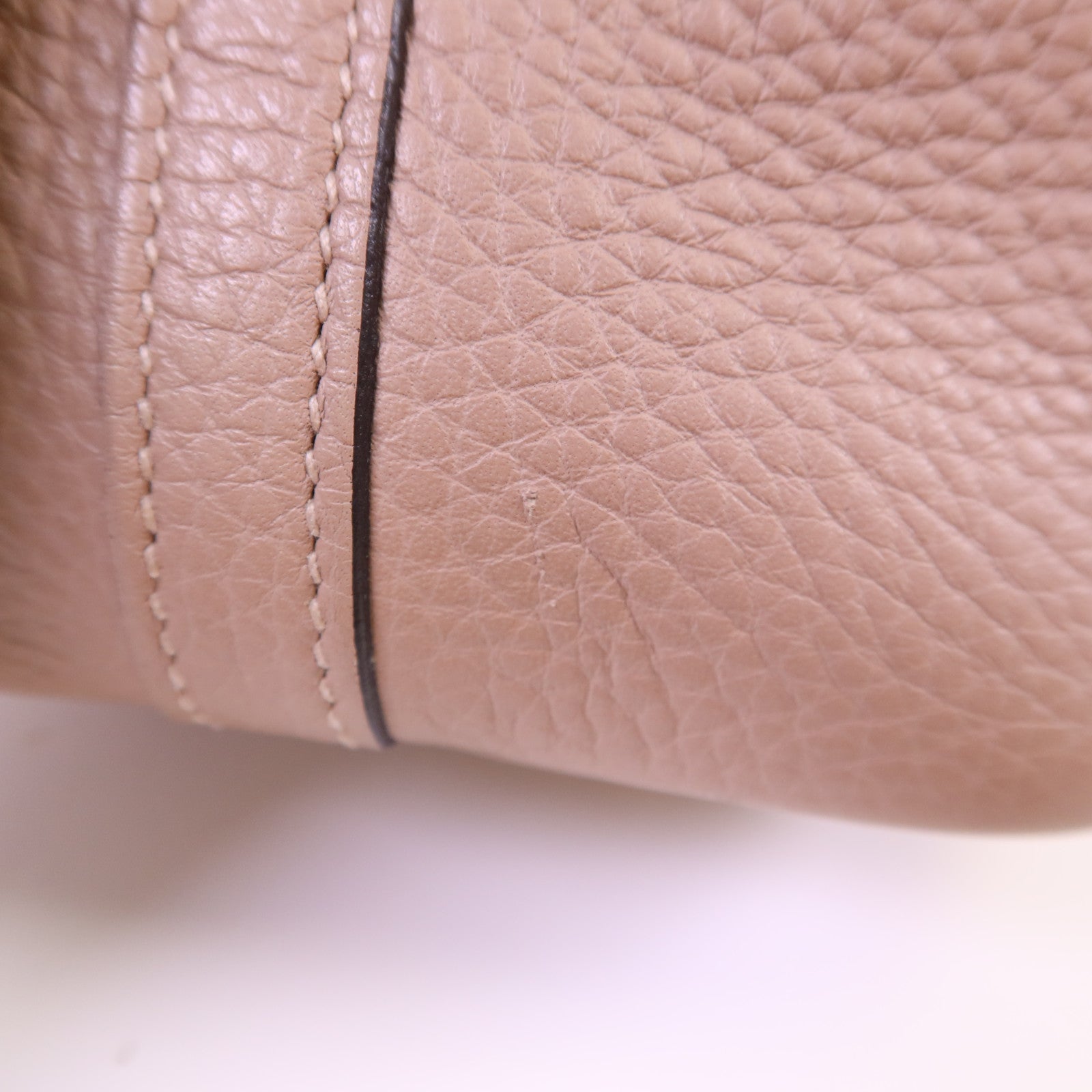 HERMES Clemence皮革Picotin PM銀扣手挽袋Glycine