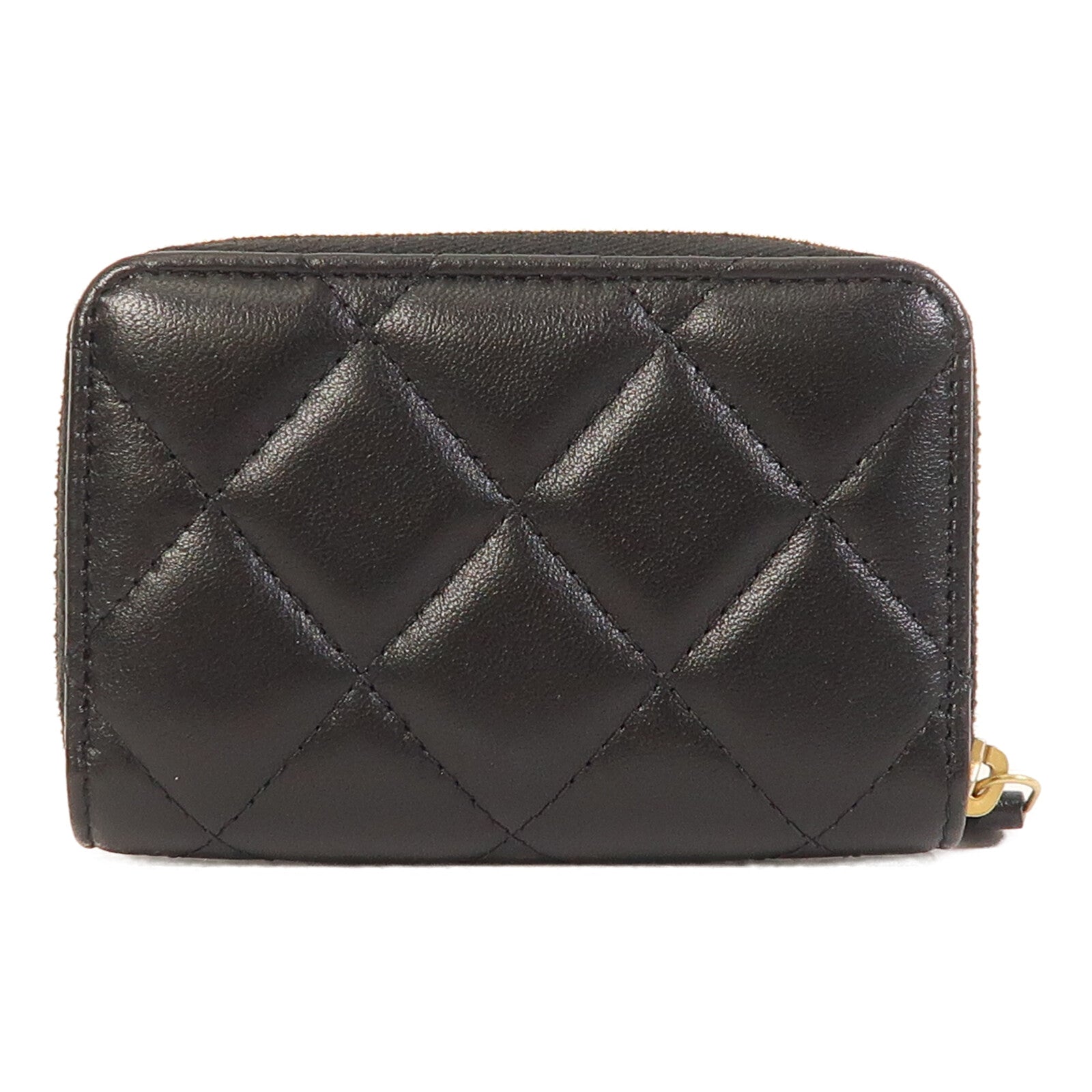 CHANEL 羊皮皮革Card Case金扣卡片套