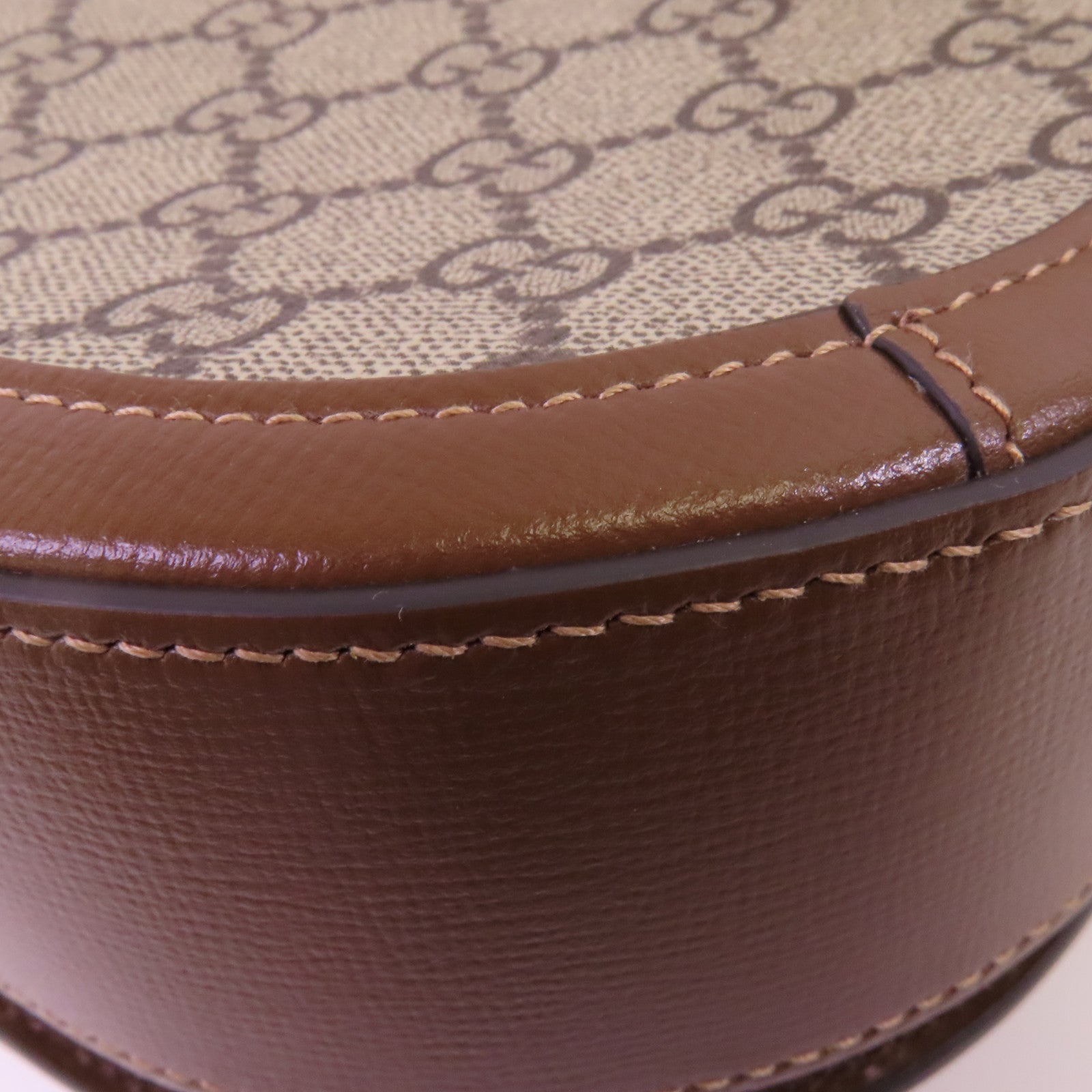 GUCCI 塗層帆布Horsebit 1955 Mini Top Handle金扣手挽肩背兩用袋