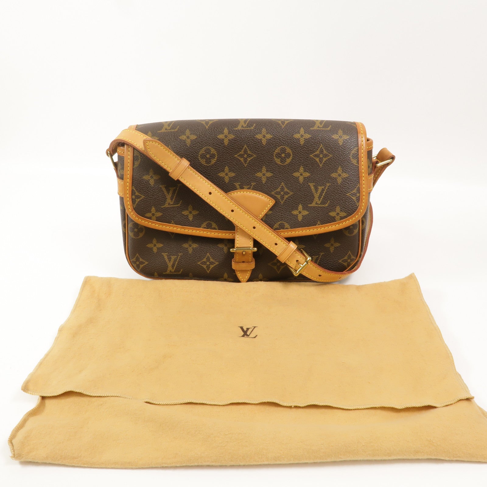 LOUIS VUITTON Monogram Sologne肩背袋
