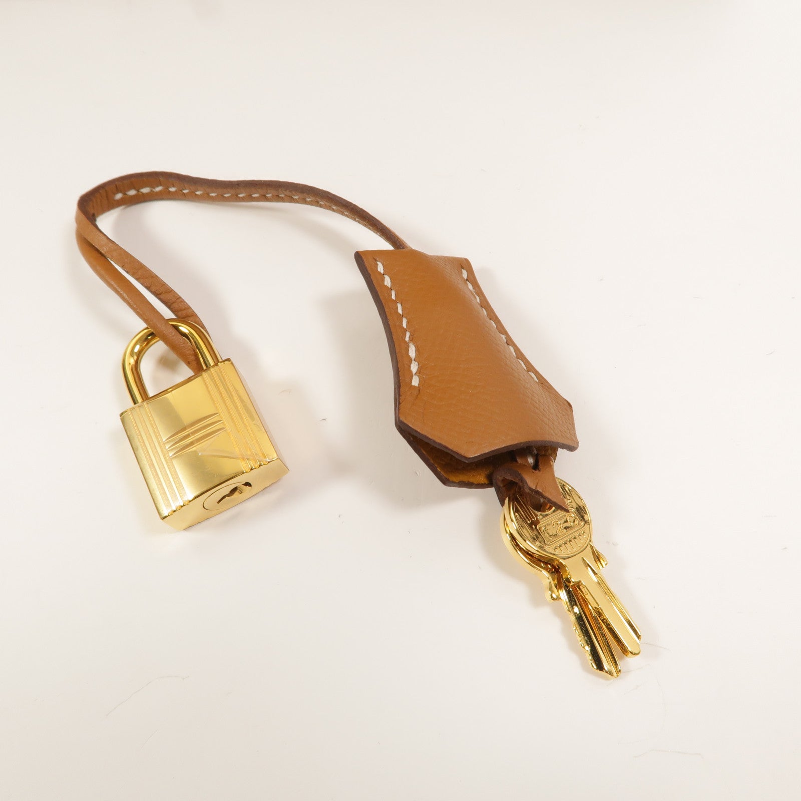 HERMES Epsom皮革Kelly 25手挽肩背兩用袋Gold