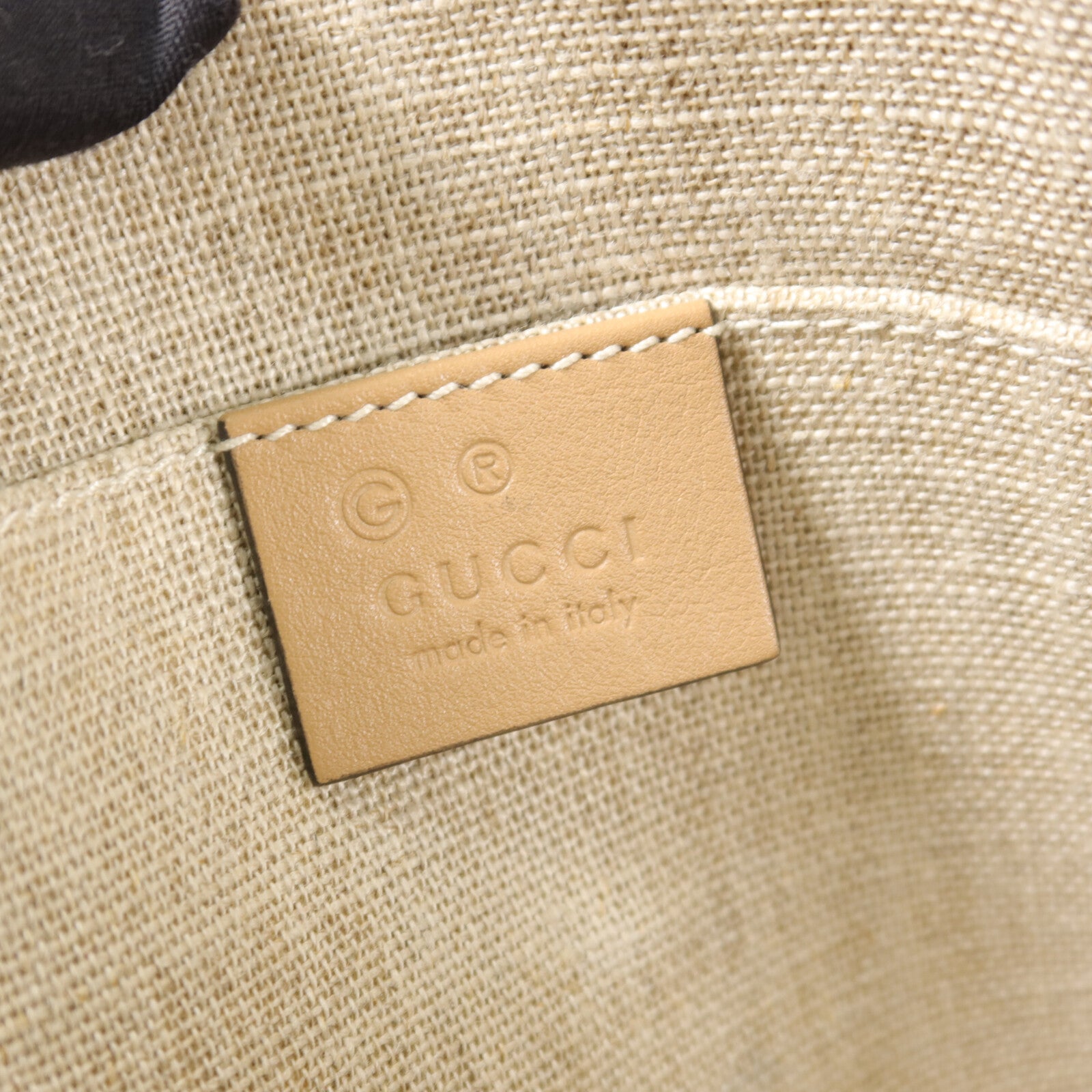 GUCCI 牛皮皮革MicroGuccissima手挽肩背兩用袋