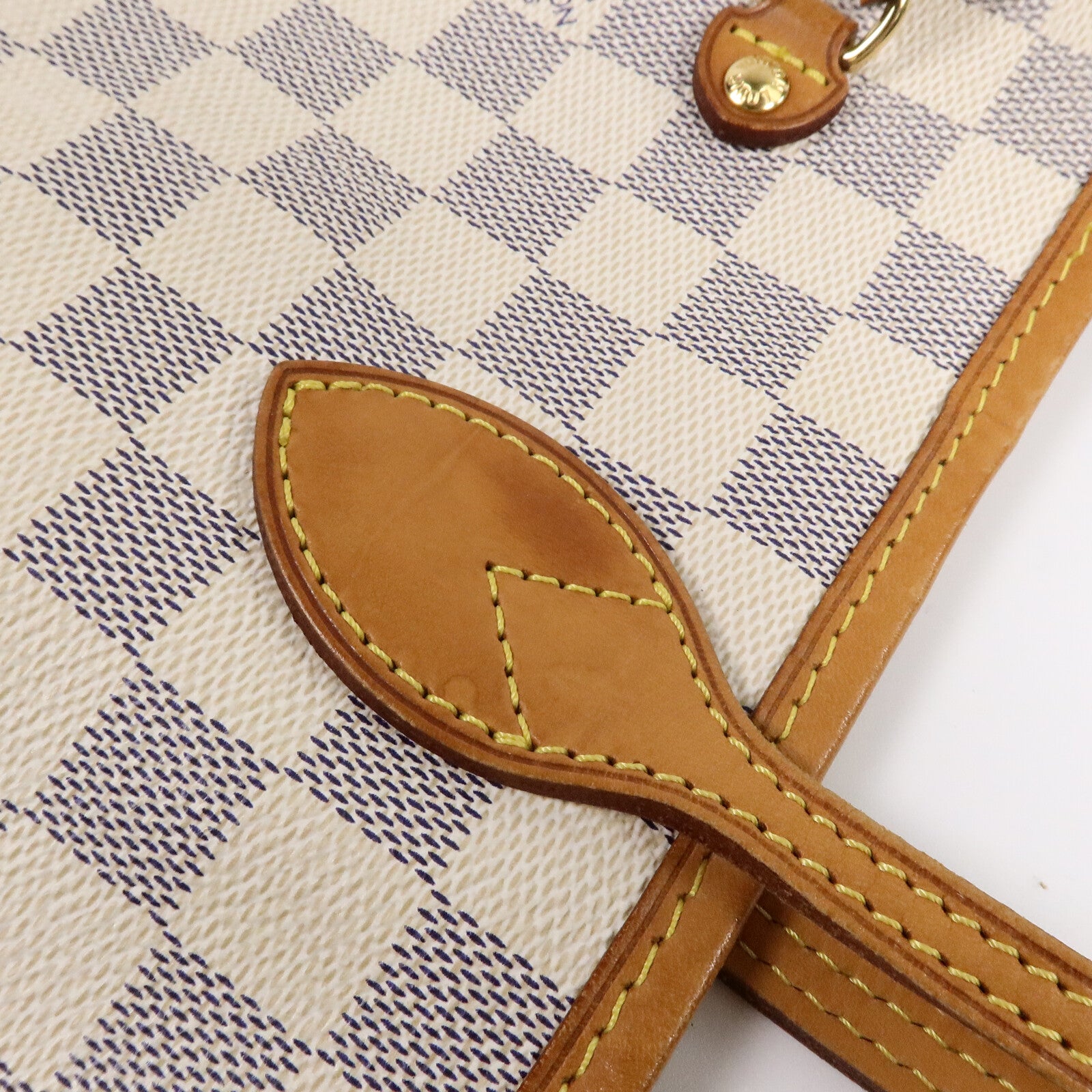 LOUIS VUITTON Damier Neverfull MM手挽袋