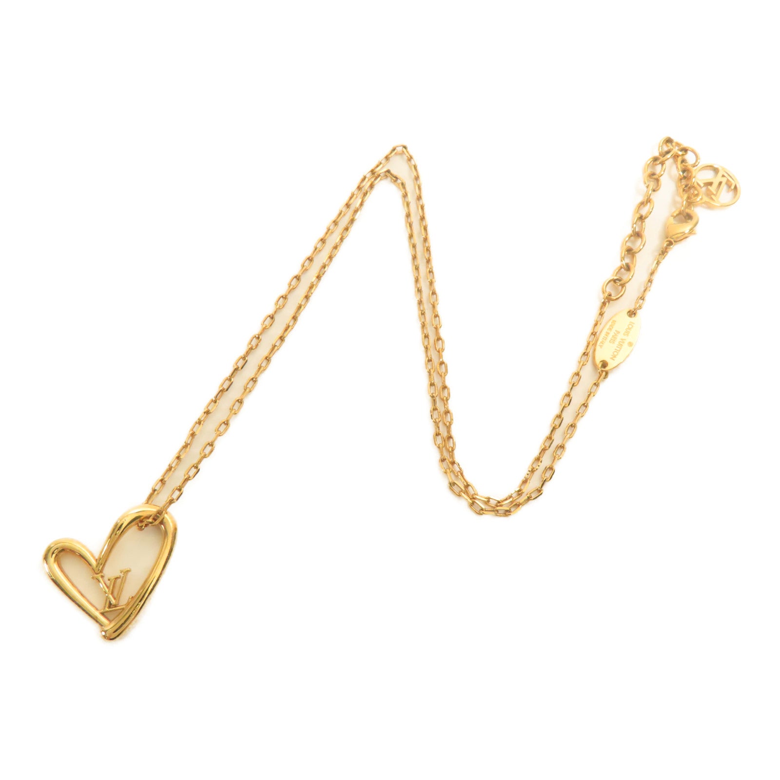 LOUIS VUITTON 金屬Fall In Love項鍊
