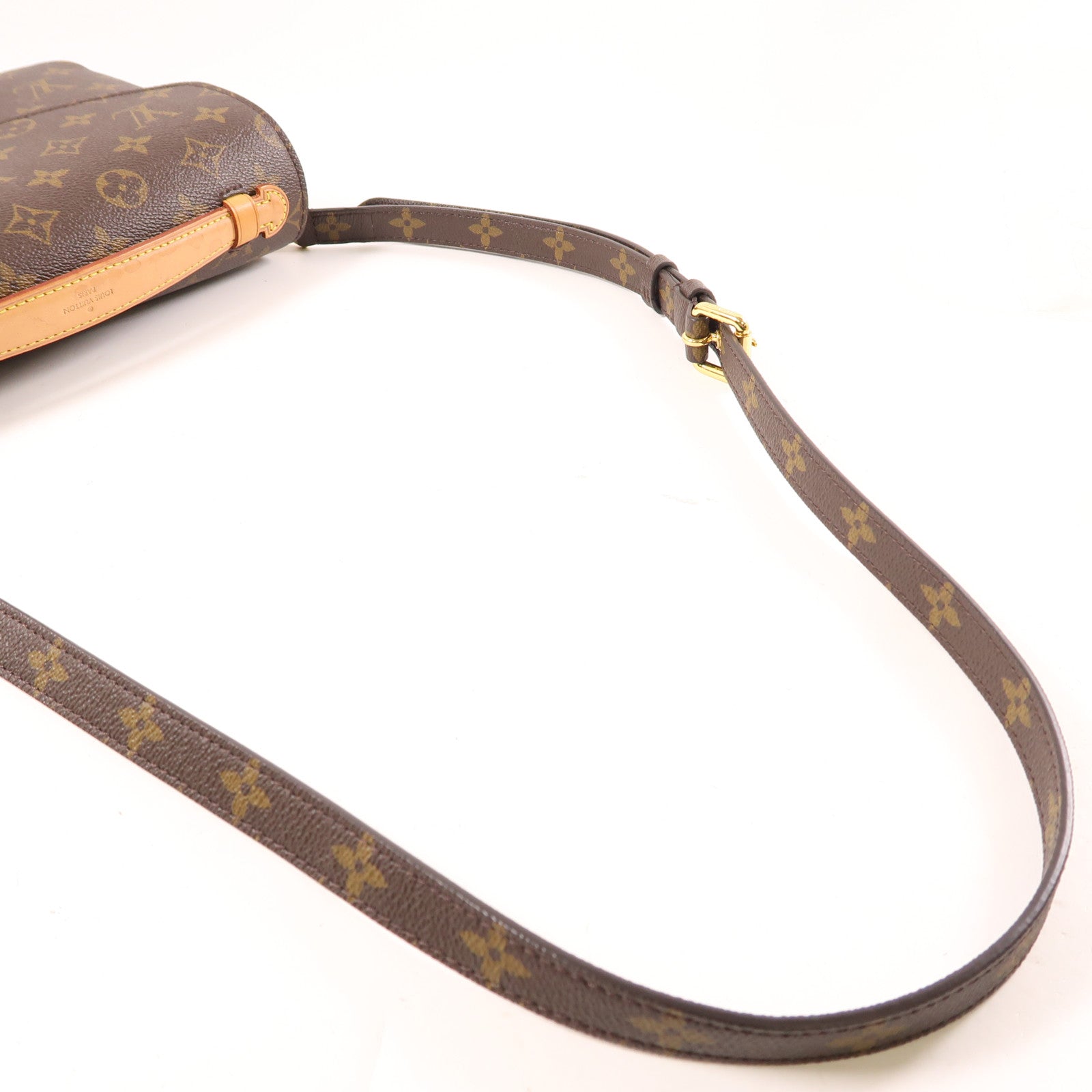 LOUIS VUITTON Monogram Pochette Metis MM金扣手挽肩背兩用袋棕色