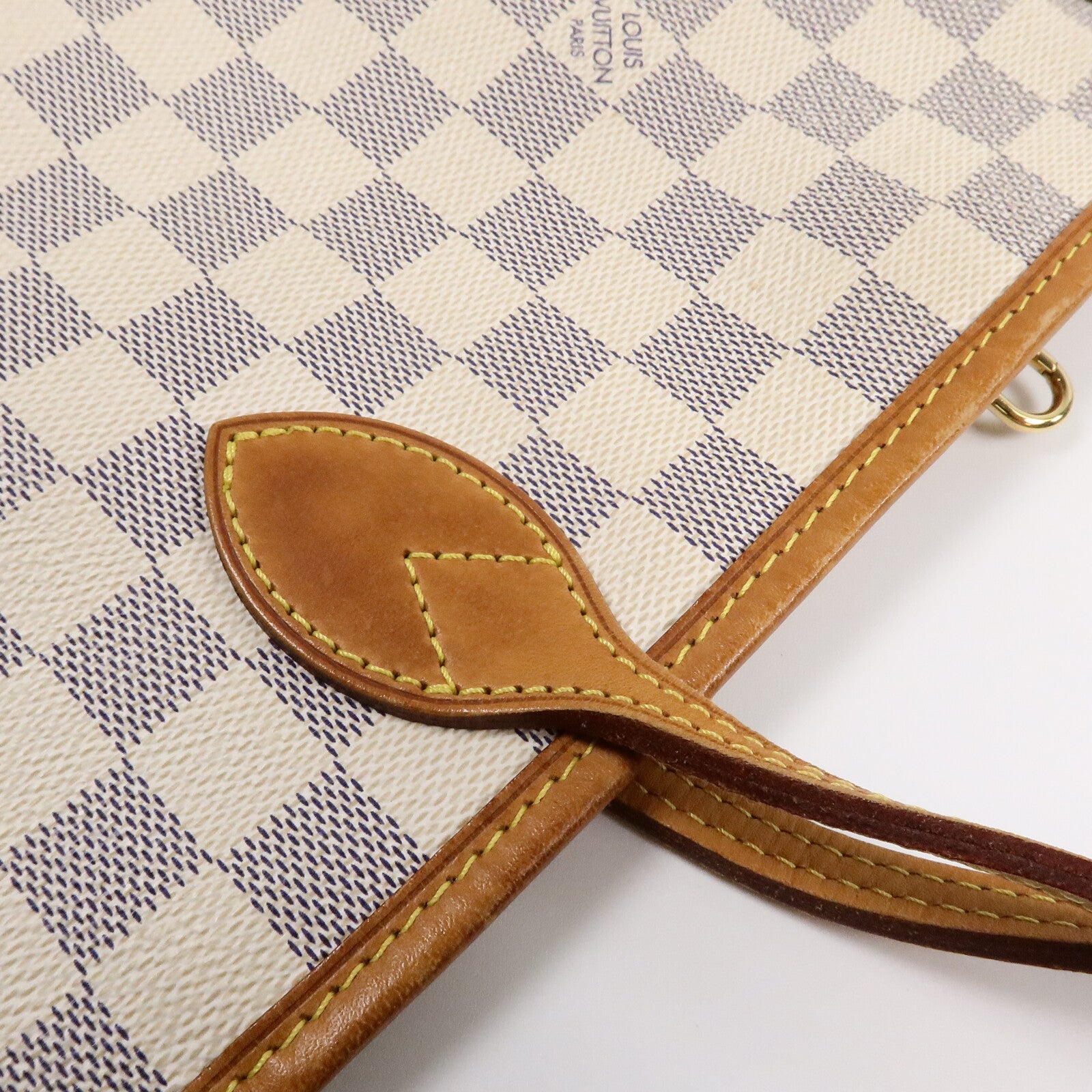 LOUIS VUITTON Damier Neverfull MM手挽袋