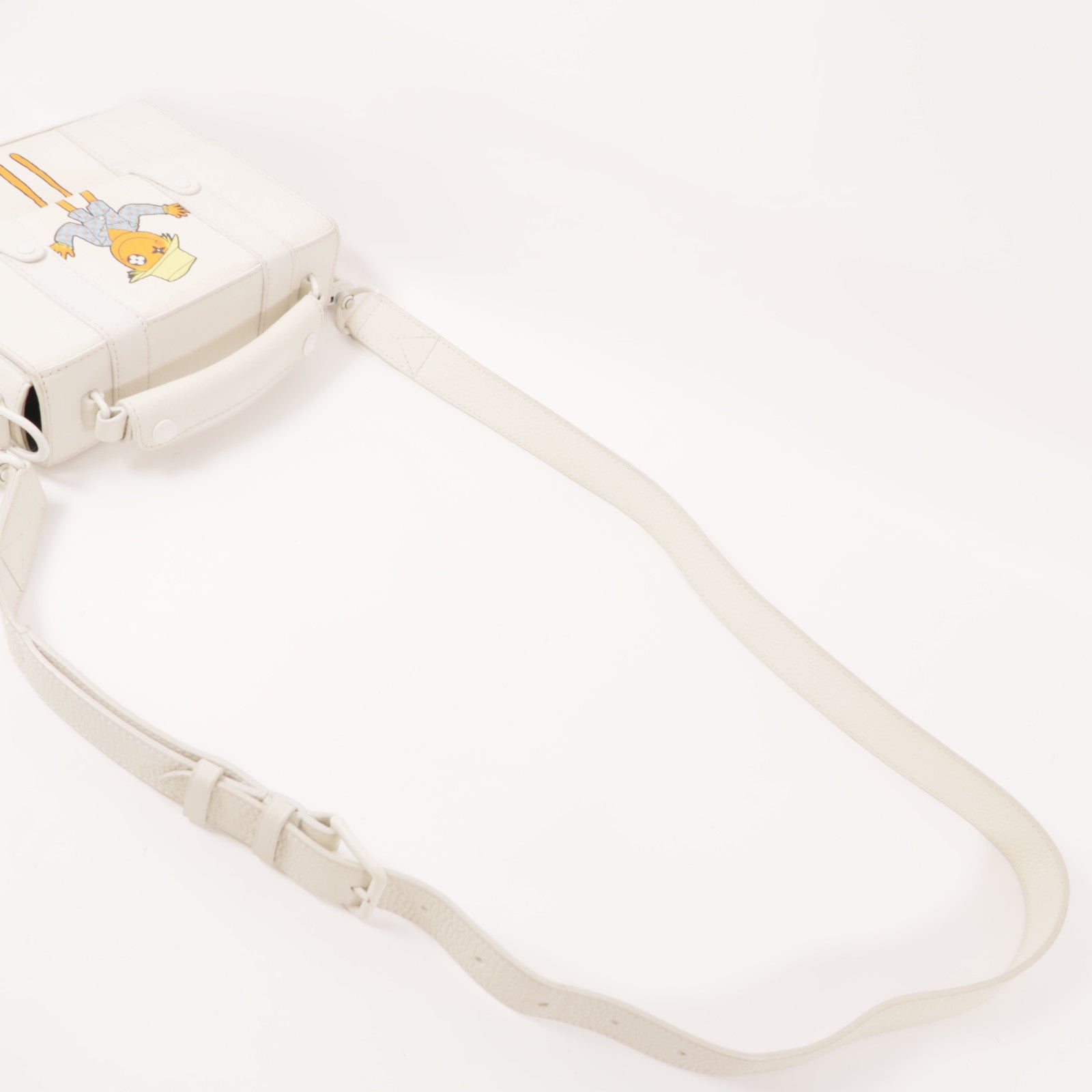 LOUIS VUITTON Monogram Taurillon Virgil Abloh Soft Trunk Messenger手挽肩背兩用袋