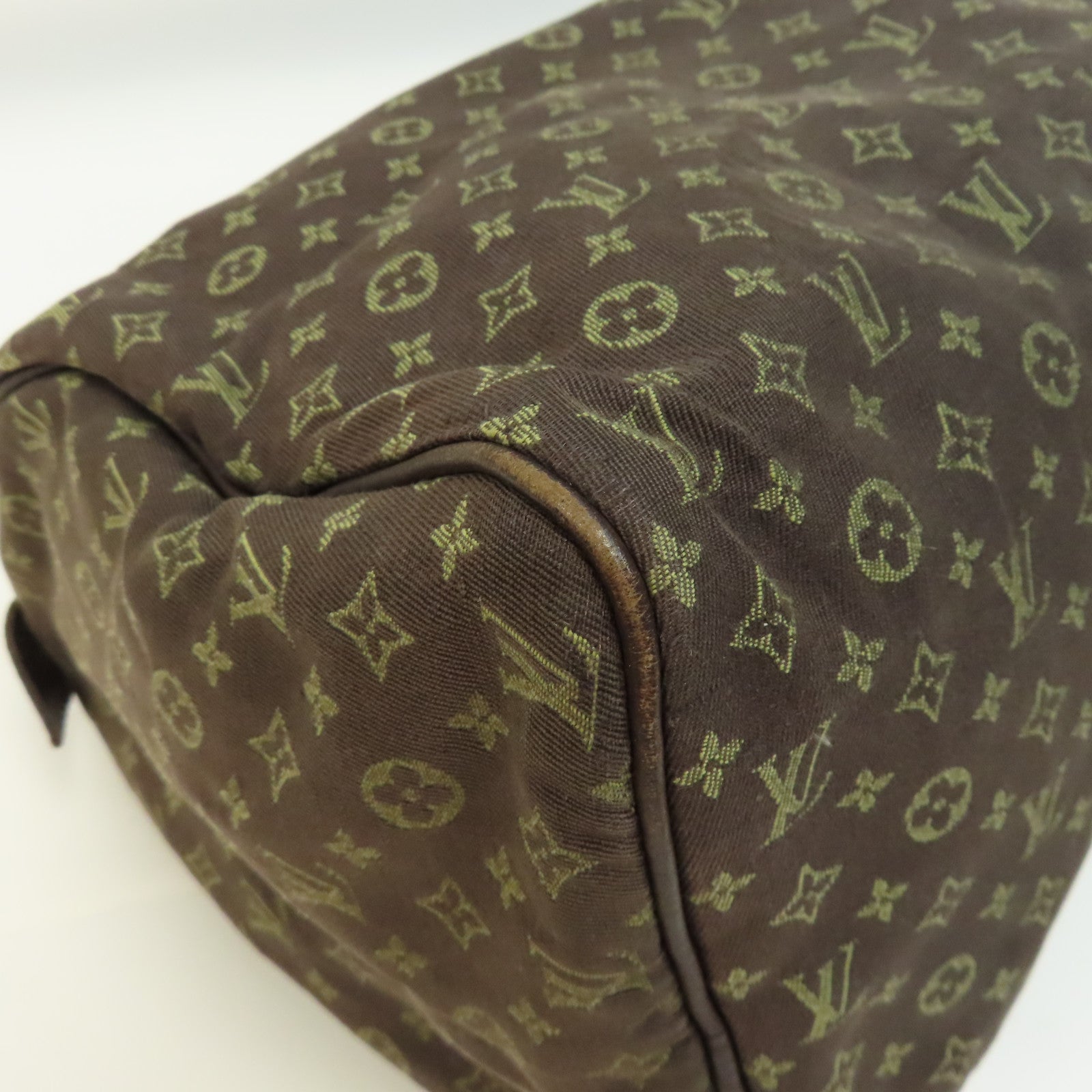 LOUIS VUITTON 【激減優惠】Monogram Mini Speedy 30金扣手挽袋啡色