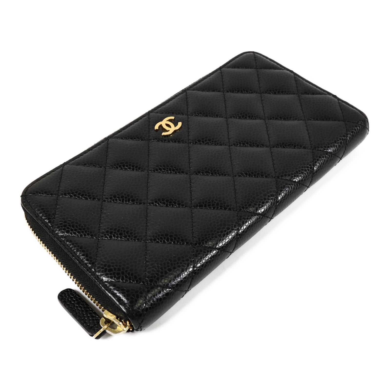 CHANEL 牛皮皮革Classic Long Zipped Wallet長錢包