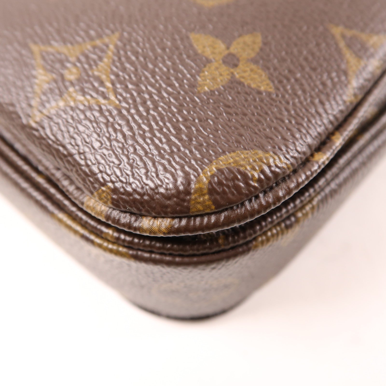 LOUIS VUITTON Monogram Pochette Metis MM金扣手挽肩背兩用袋棕色