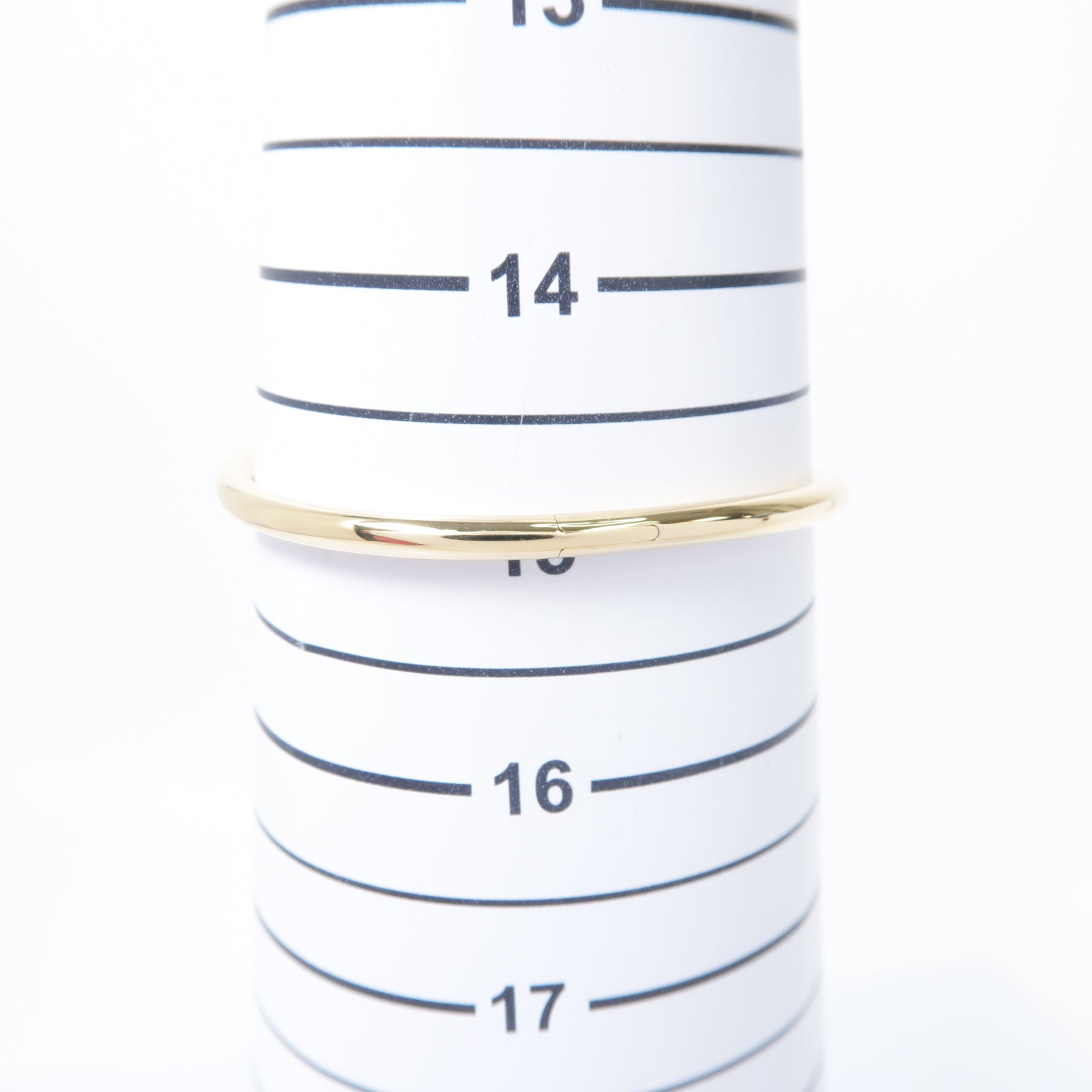 CARTIER 【激減優惠】18K黃金Juste Un Clou Bangle手鐲金色Cartier#15