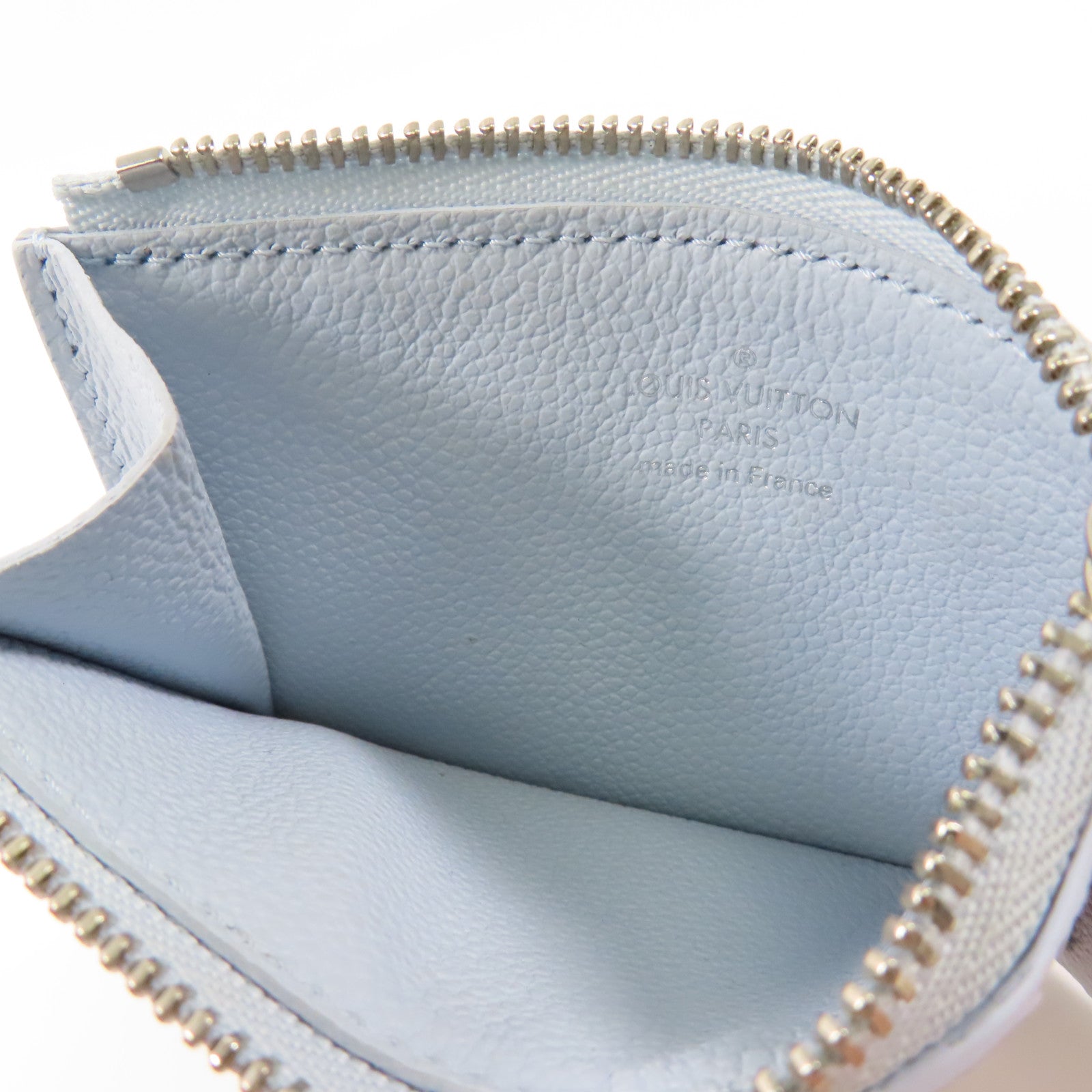 LOUIS VUITTON Monogram Empreinte Romy Card Holder銀扣卡片套