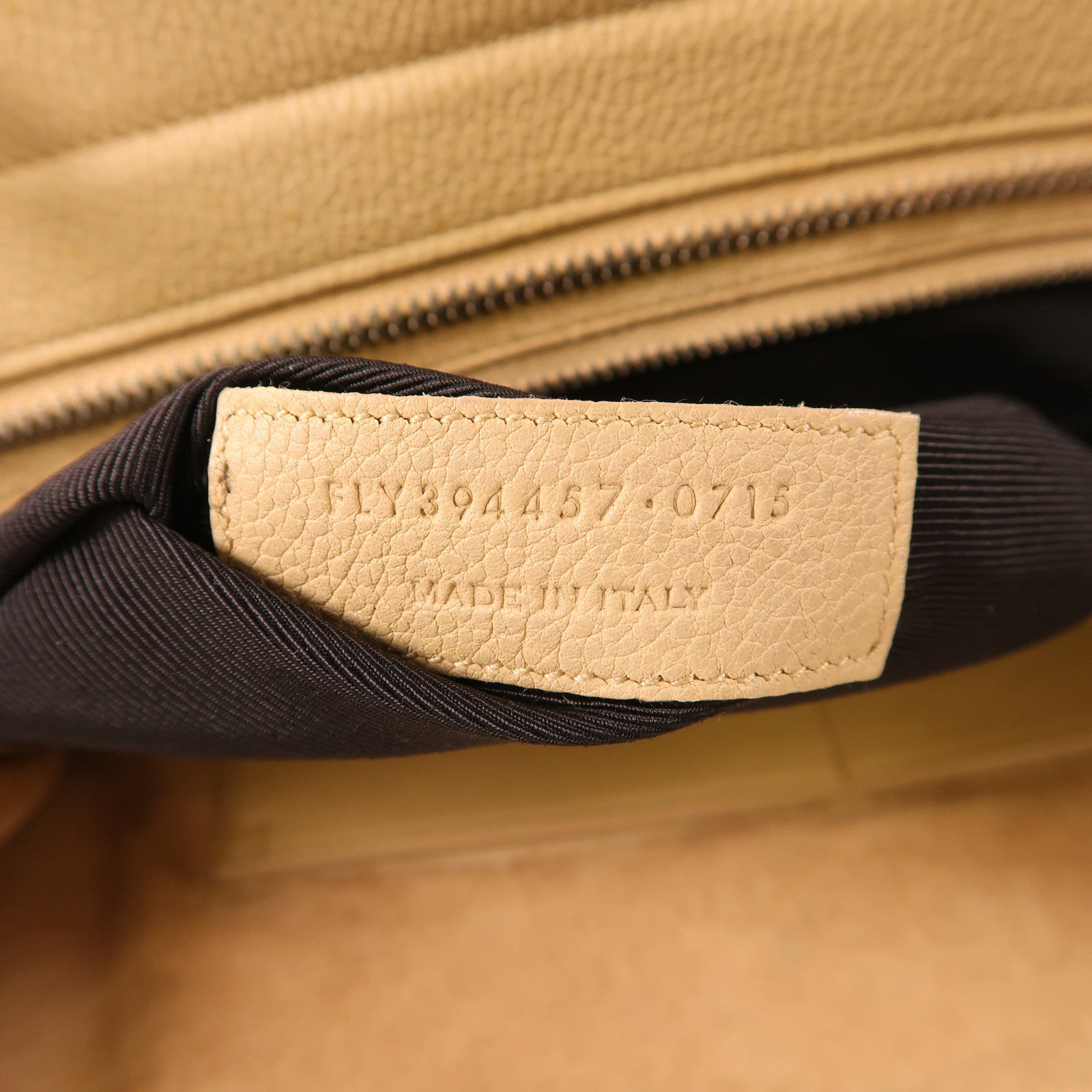 SAINT LAURENT 【激減優惠】牛皮皮革2 Way Bag銀扣手挽肩背兩用袋