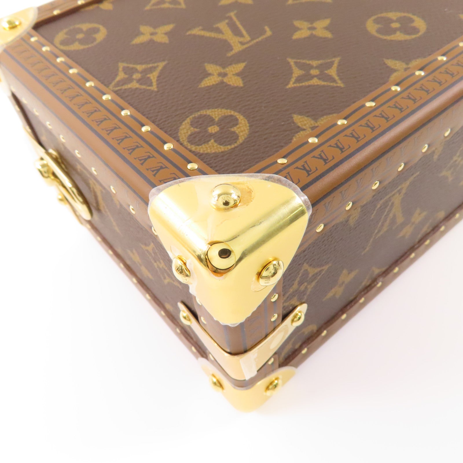 LOUIS VUITTON 【激減優惠】Monogram Petite Valise金扣手挽肩背兩用袋
