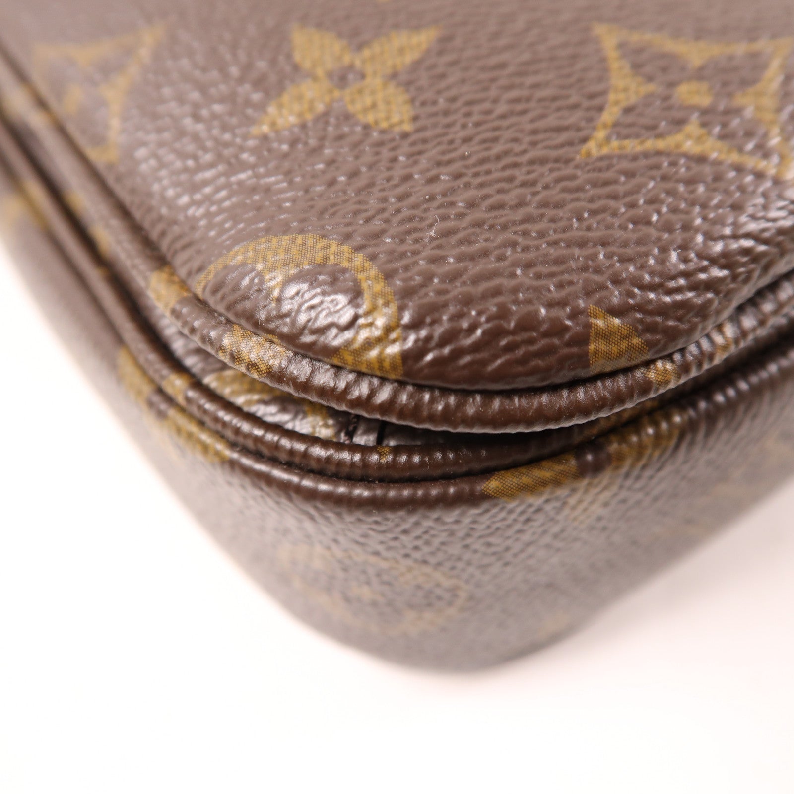 LOUIS VUITTON Monogram Pochette Metis MM金扣手挽肩背兩用袋棕色