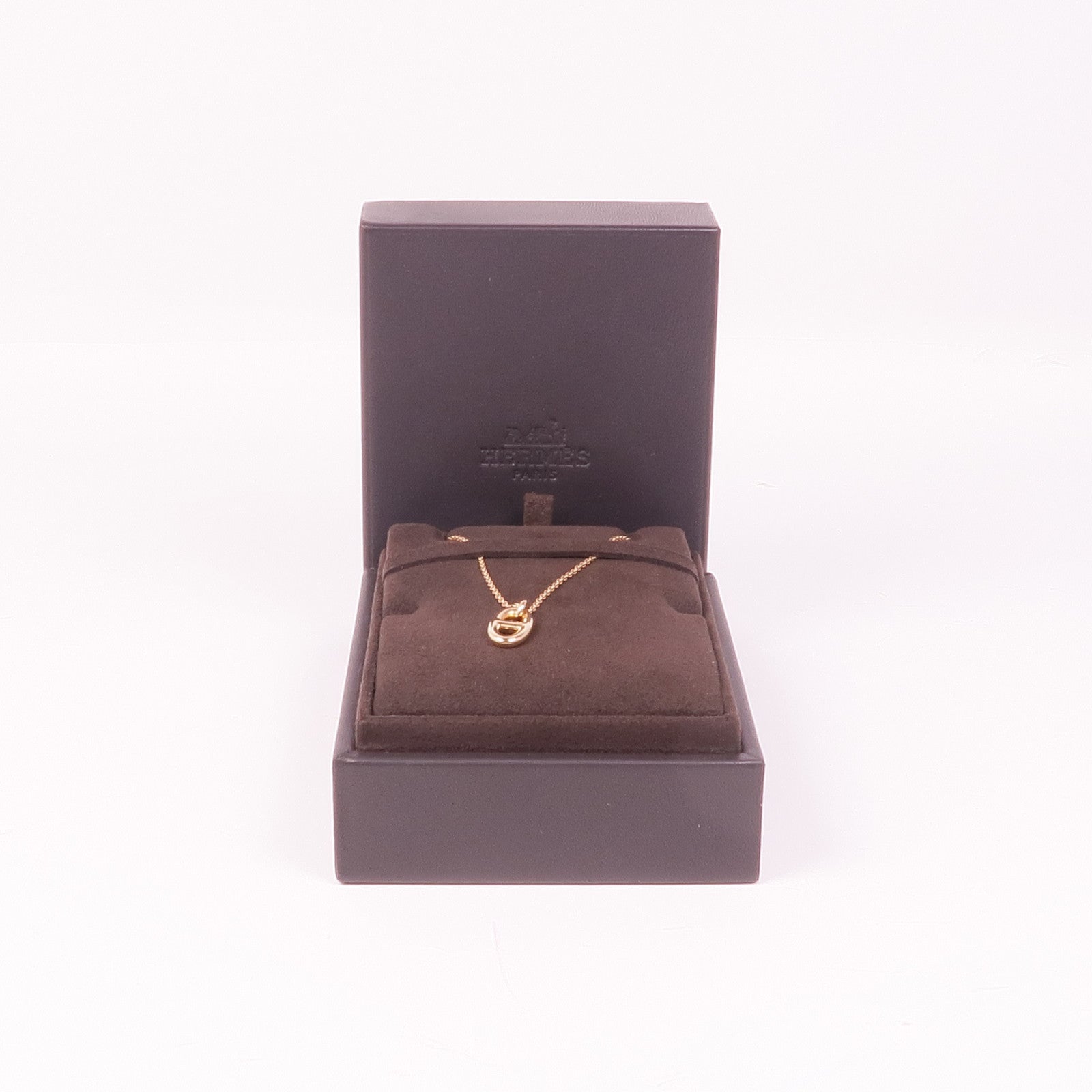 HERMES 18K玫瑰金Farandole Pendant項鍊