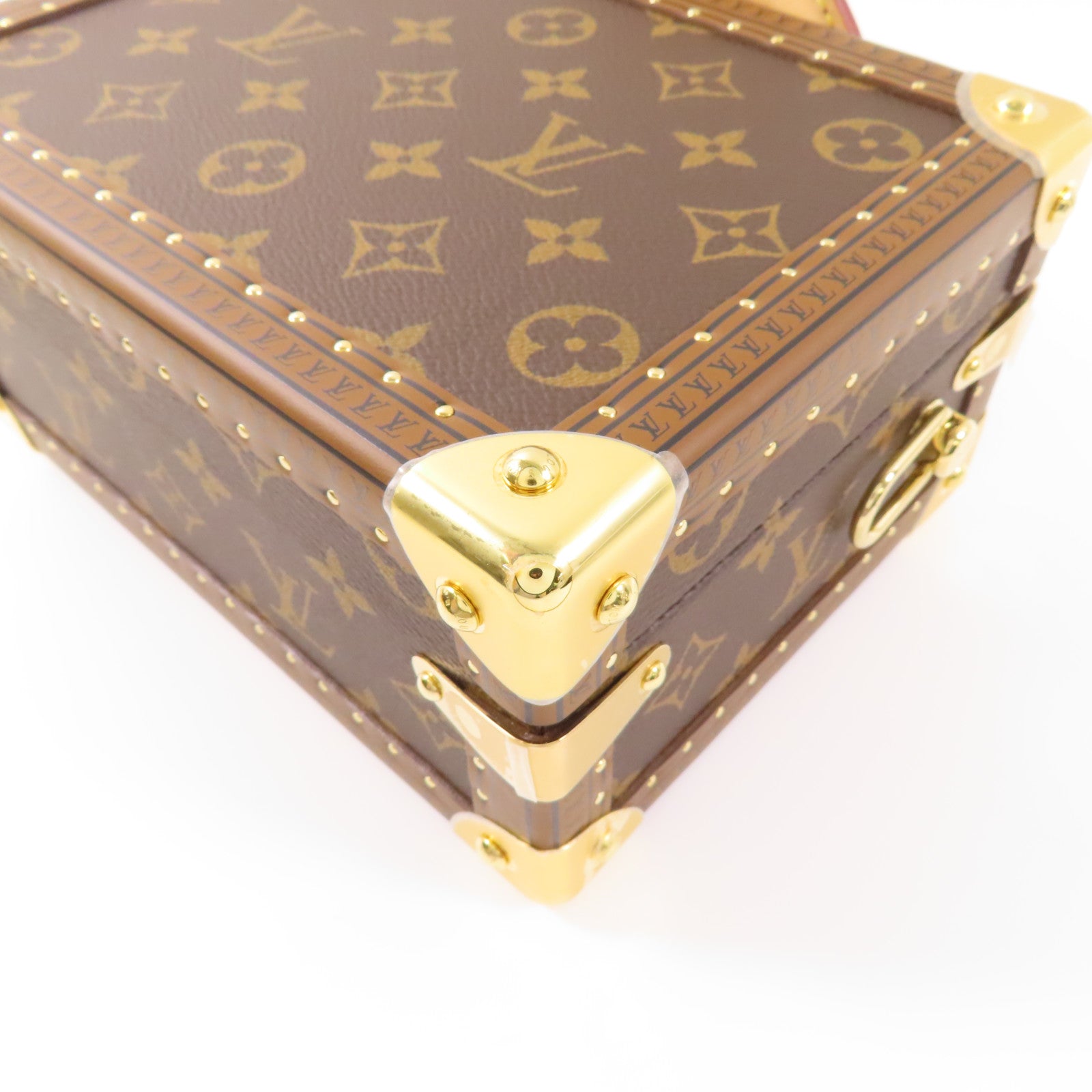 LOUIS VUITTON 【激減優惠】Monogram Petite Valise金扣手挽肩背兩用袋