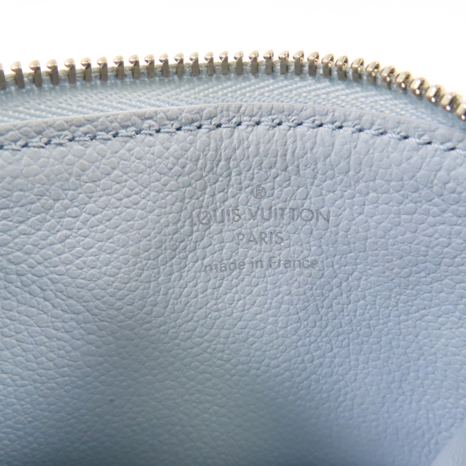 LOUIS VUITTON Monogram Empreinte Romy Card Holder銀扣卡片套