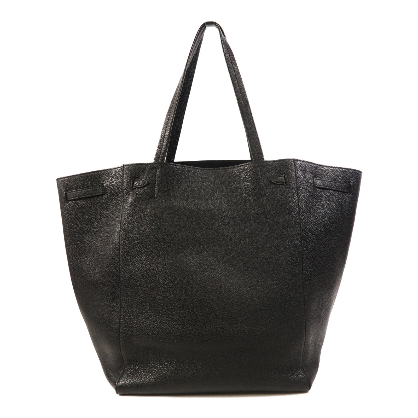 CELINE 牛皮皮革Cabas Phantom金扣肩背袋
