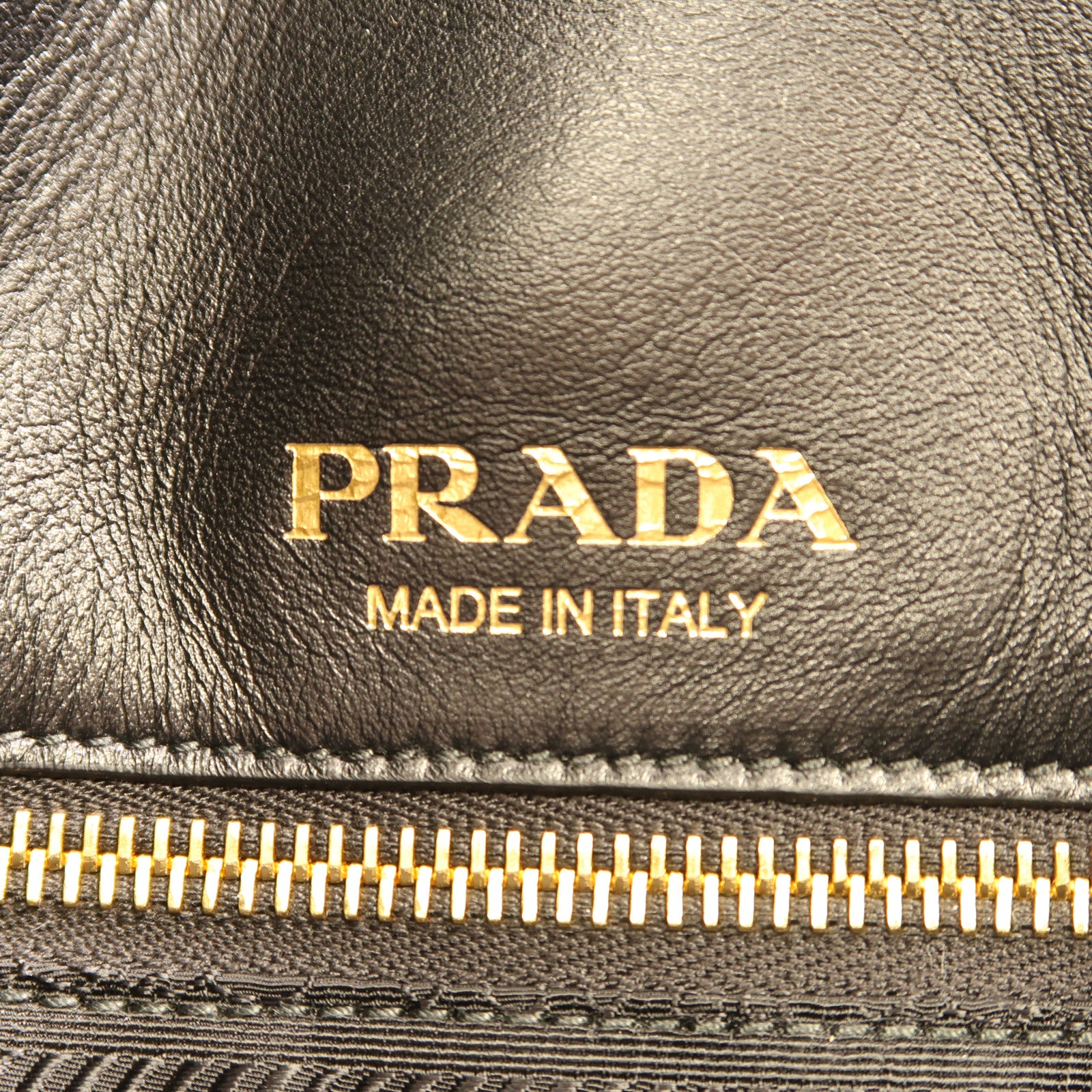 PRADA 皮革Tote Bag肩背袋