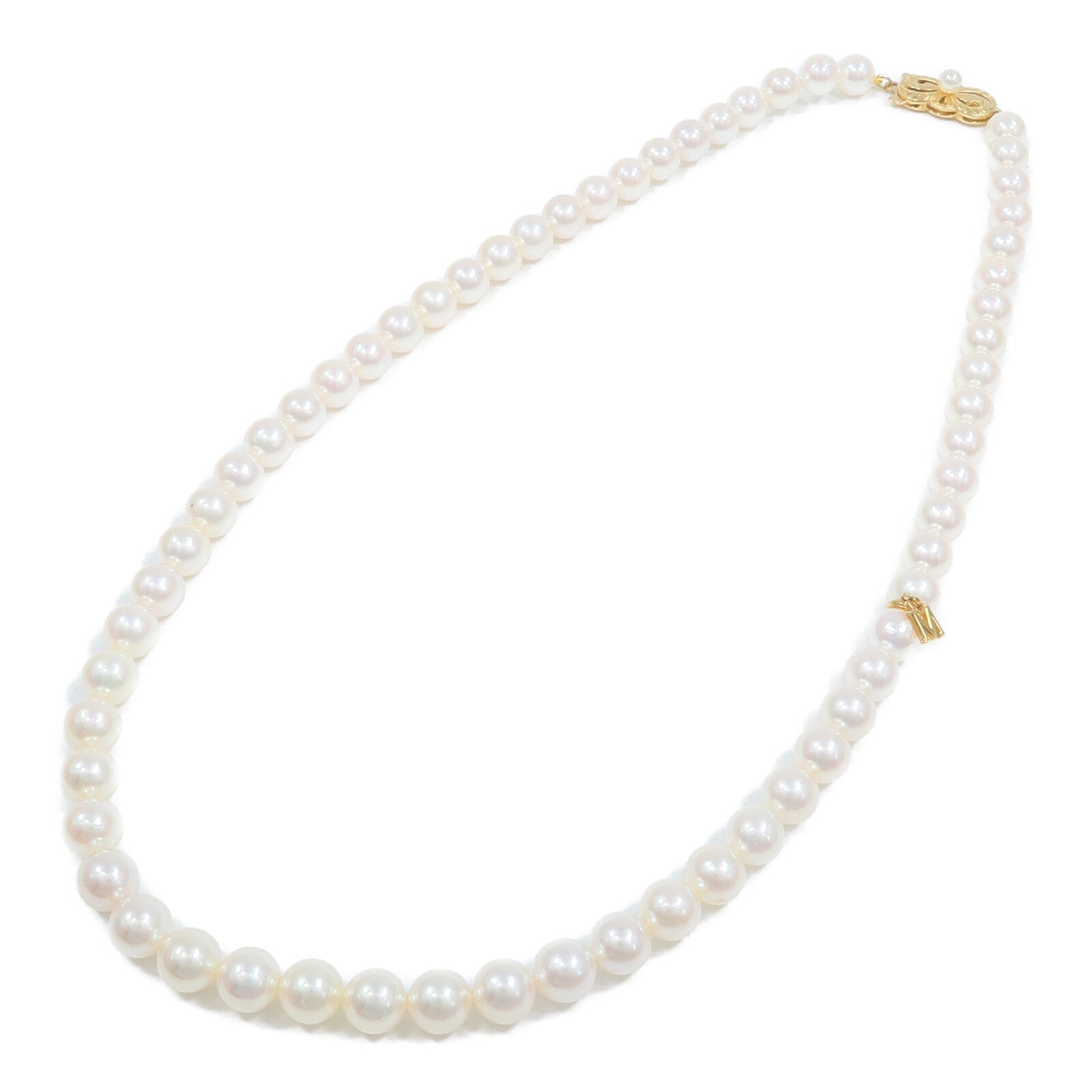 MIKIMOTO 18K黃金Pearl Necklace珍珠項鍊