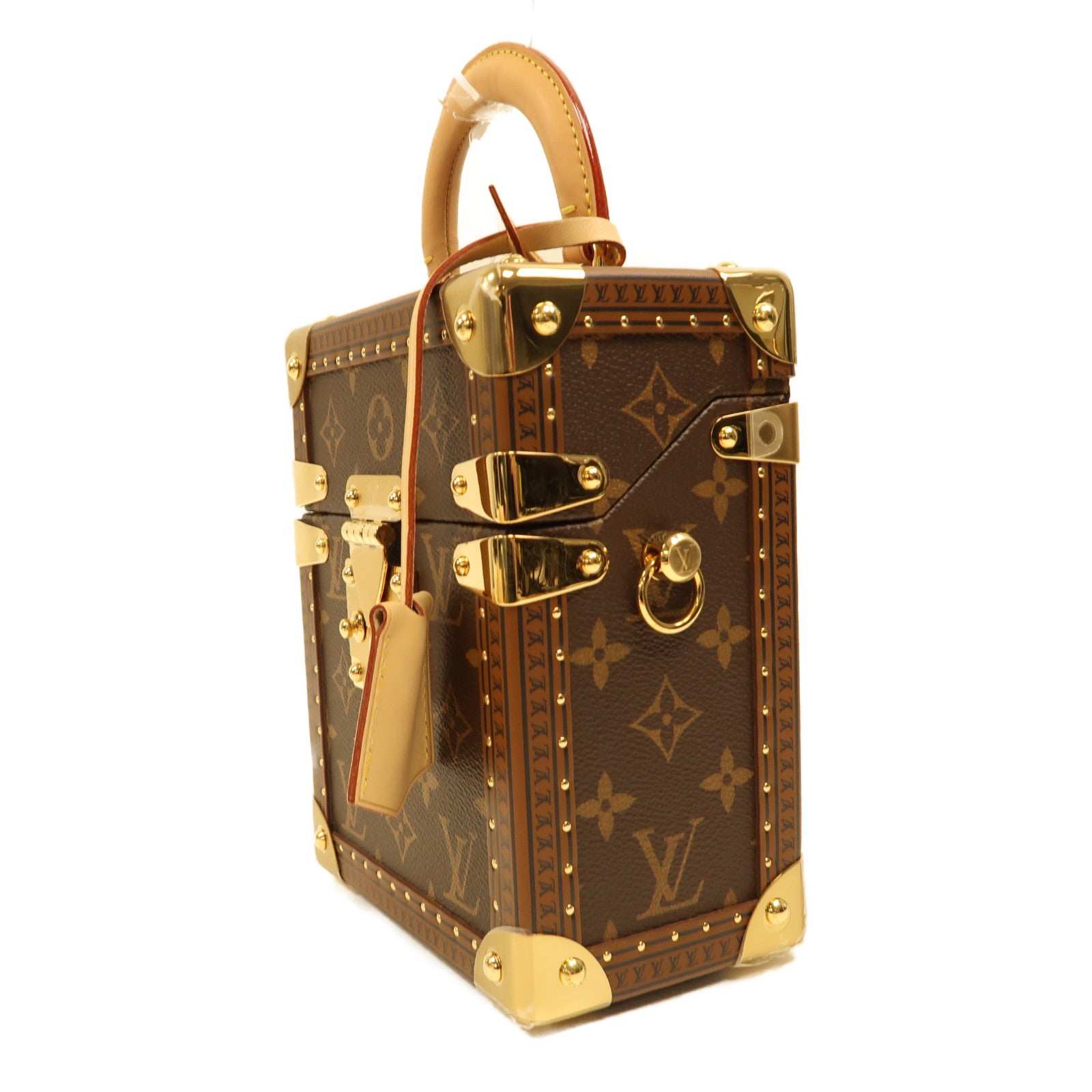 LOUIS VUITTON LV GHW Camera Box 2 Way Shoulder Bag M10079 Monogram Brown