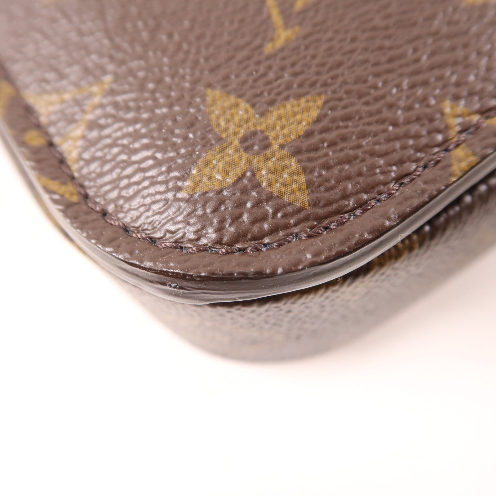 LOUIS VUITTON Monogram Pochette Metis MM金扣手挽肩背兩用袋棕色