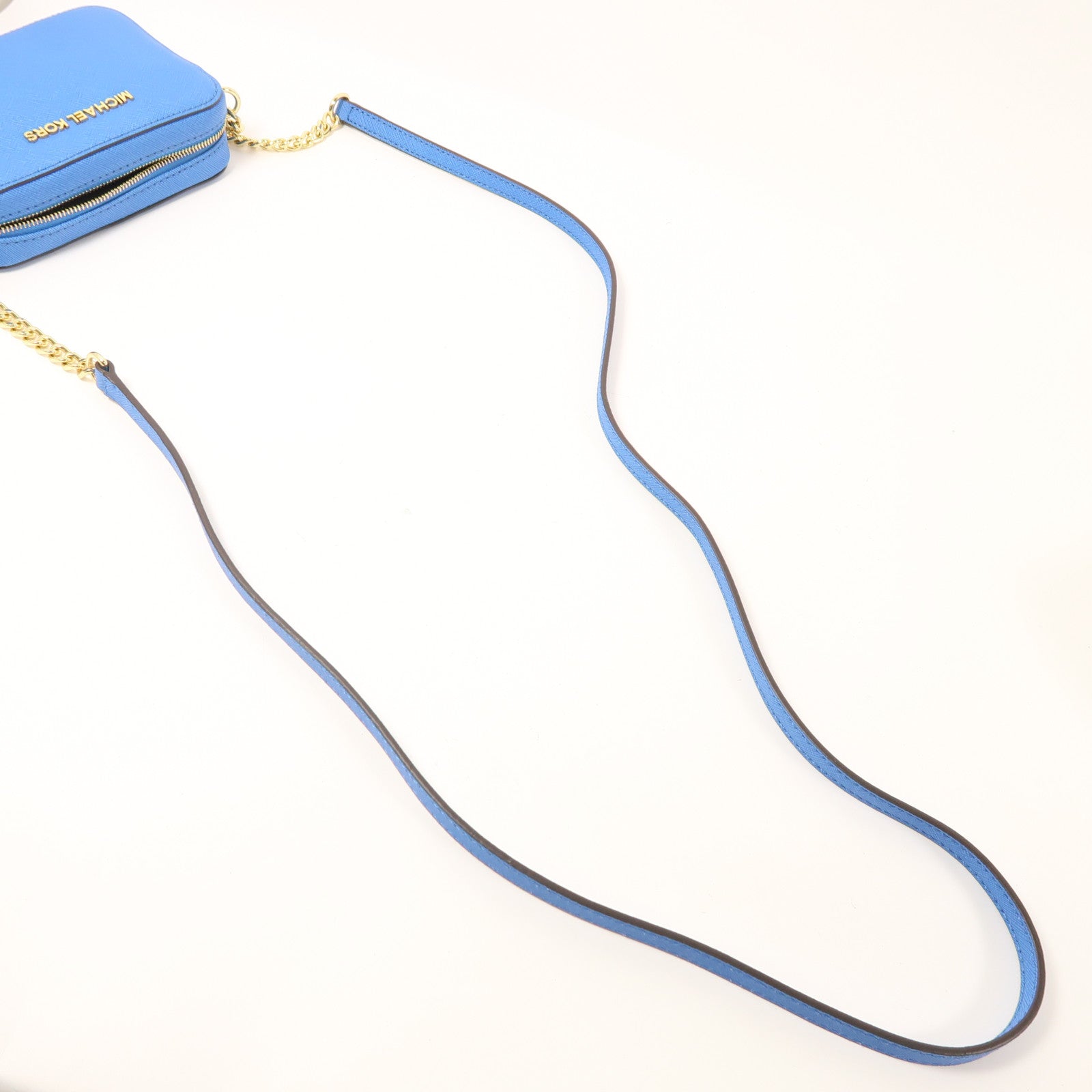 Michael Kors 【激減優惠】牛皮皮革Chain Shoulder金扣肩背袋