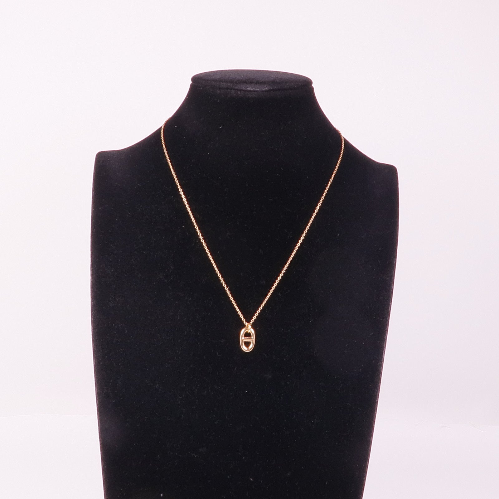 HERMES 18K玫瑰金Farandole Pendant項鍊