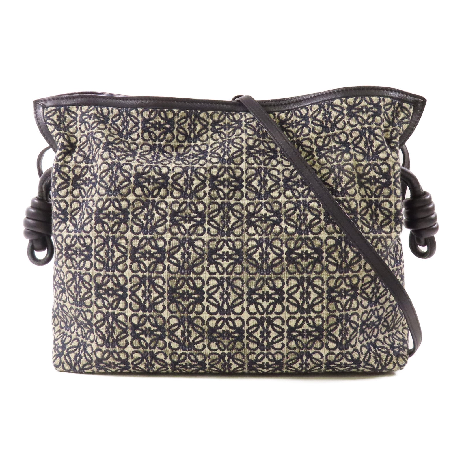 LOEWE 帆布Flamenco肩背袋