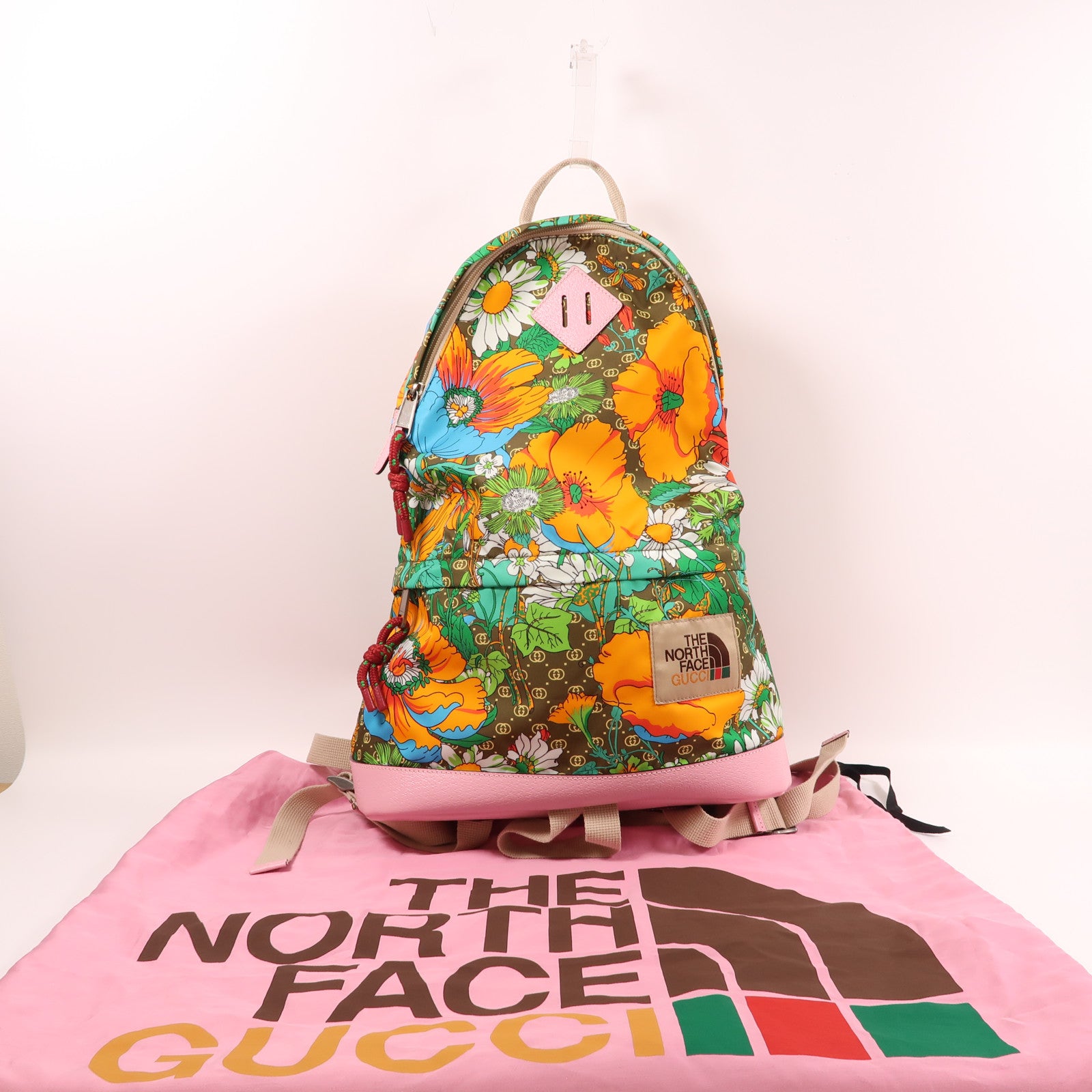 GUCCI 尼龍The North Face x Gucci背包彩色