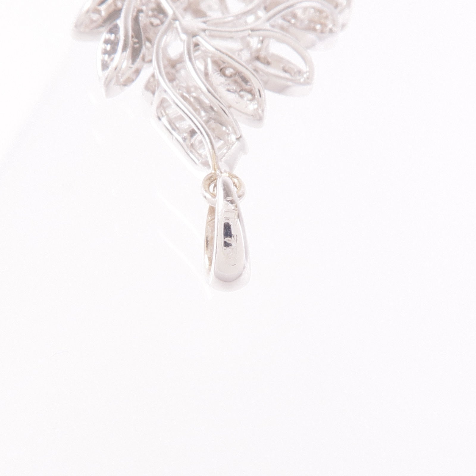 JEWELRY 18K白金Diamond Pendant Top鑽石吊墜