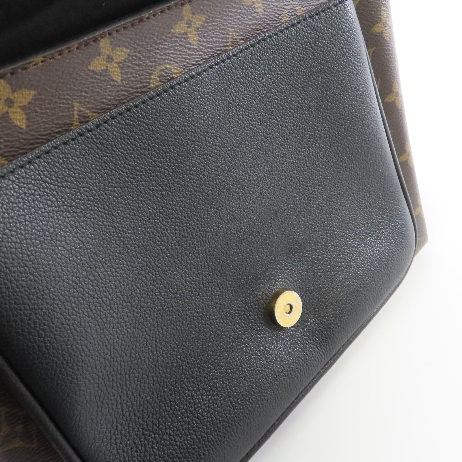 LOUIS VUITTON 【激減優惠】Monogram Marignan 2way Shoulder Bag金扣手挽肩背兩用袋啡色