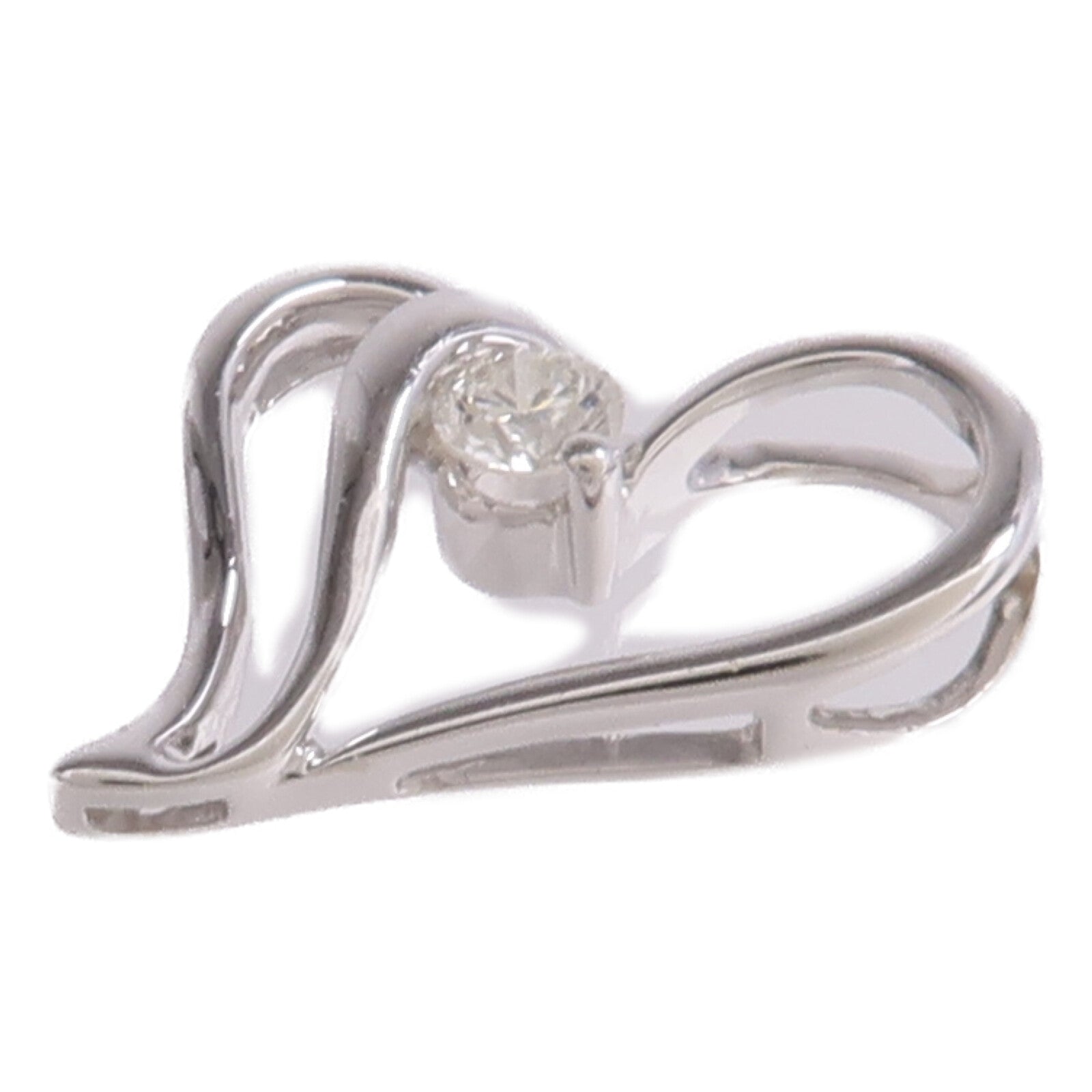 JEWELRY 18K白金Pendant Top鑽石吊墜