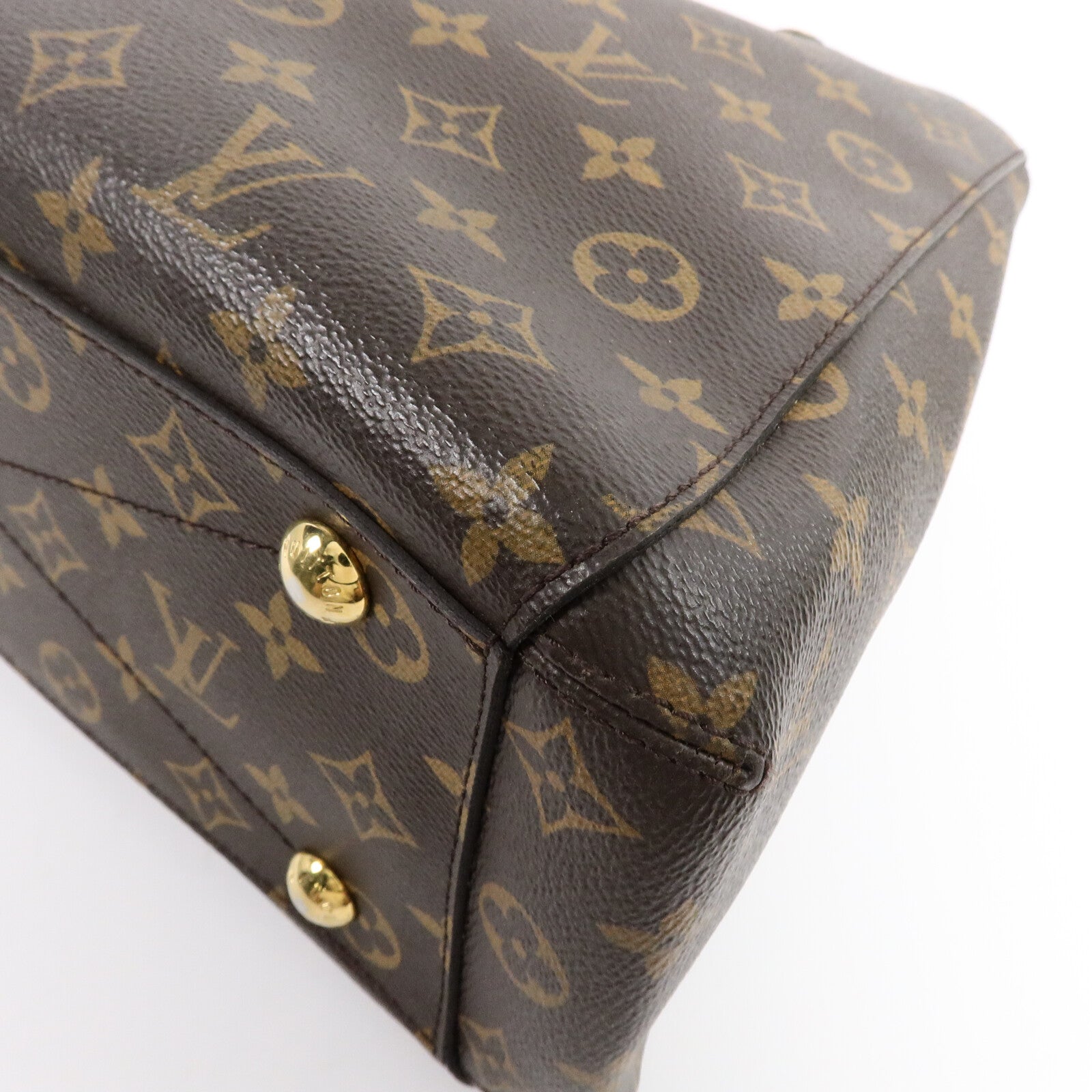 LOUIS VUITTON Monogram Montaigne MM手挽肩背兩用袋