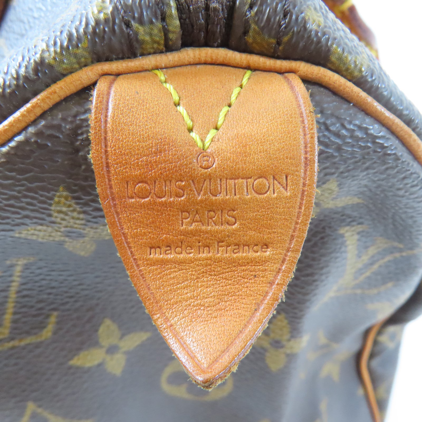 LOUIS VUITTON Monogram Speedy 25金扣手挽袋啡色