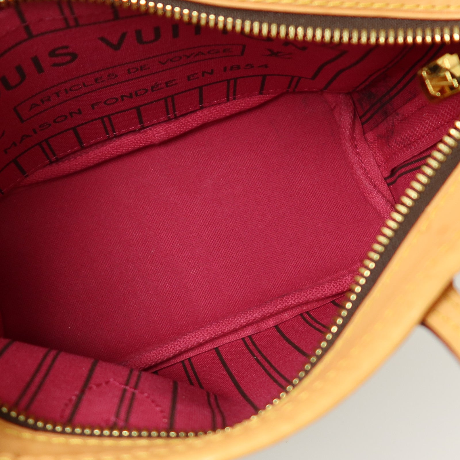 LOUIS VUITTON Monogram Neverfull BB金扣手挽肩背兩用袋