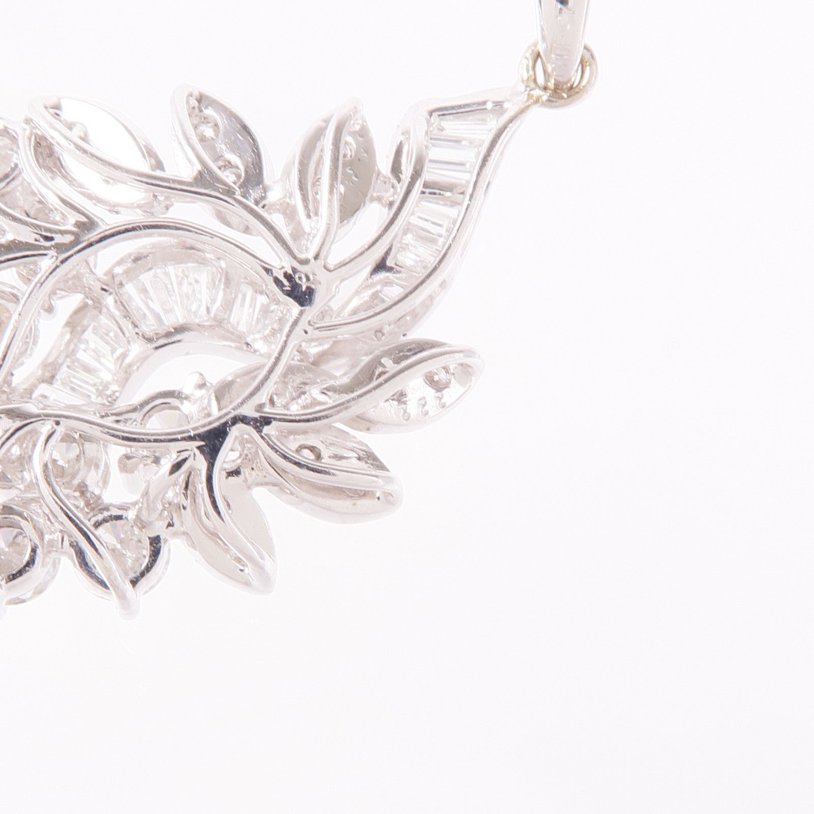 JEWELRY 18K白金Diamond Pendant Top鑽石吊墜