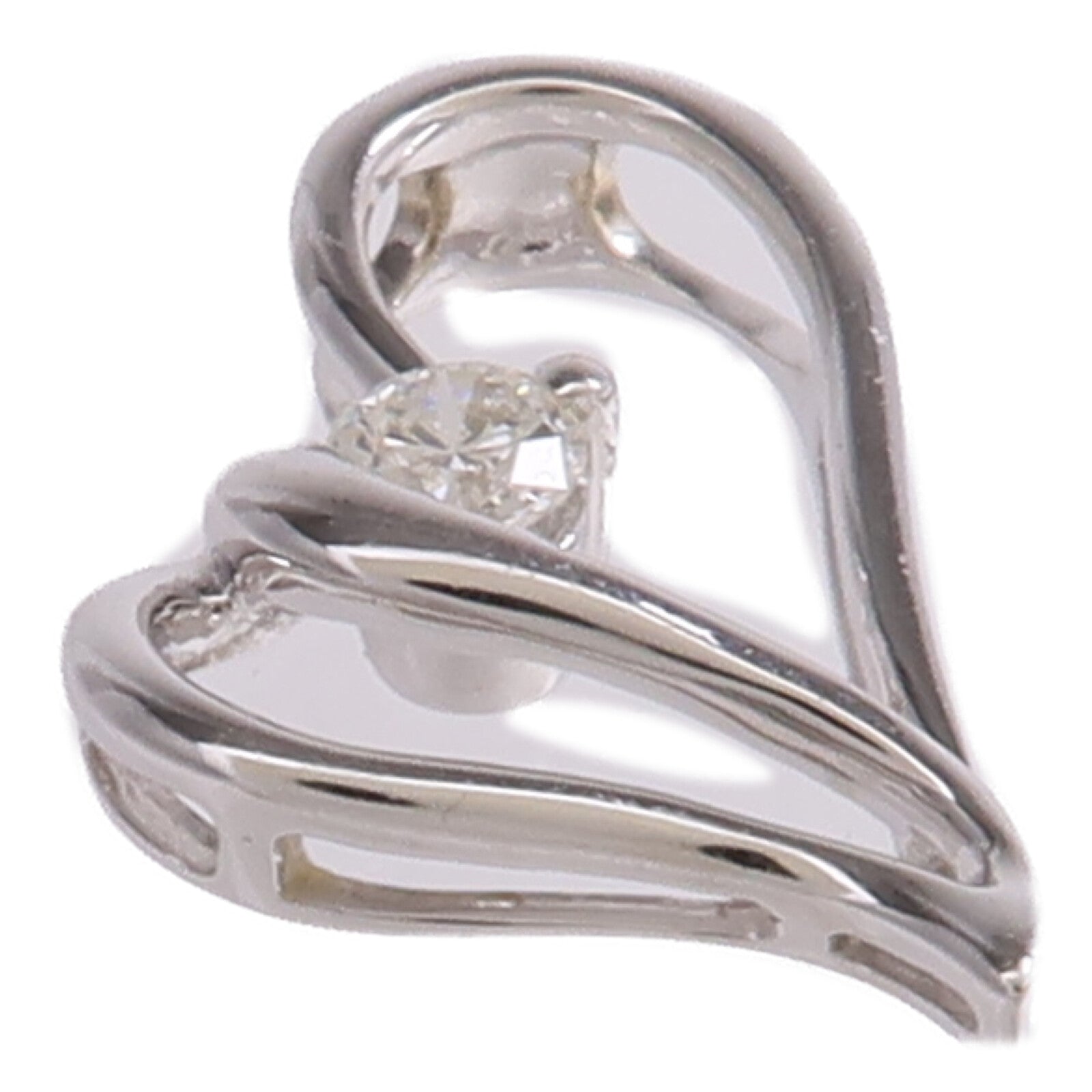 JEWELRY 18K白金Pendant Top鑽石吊墜