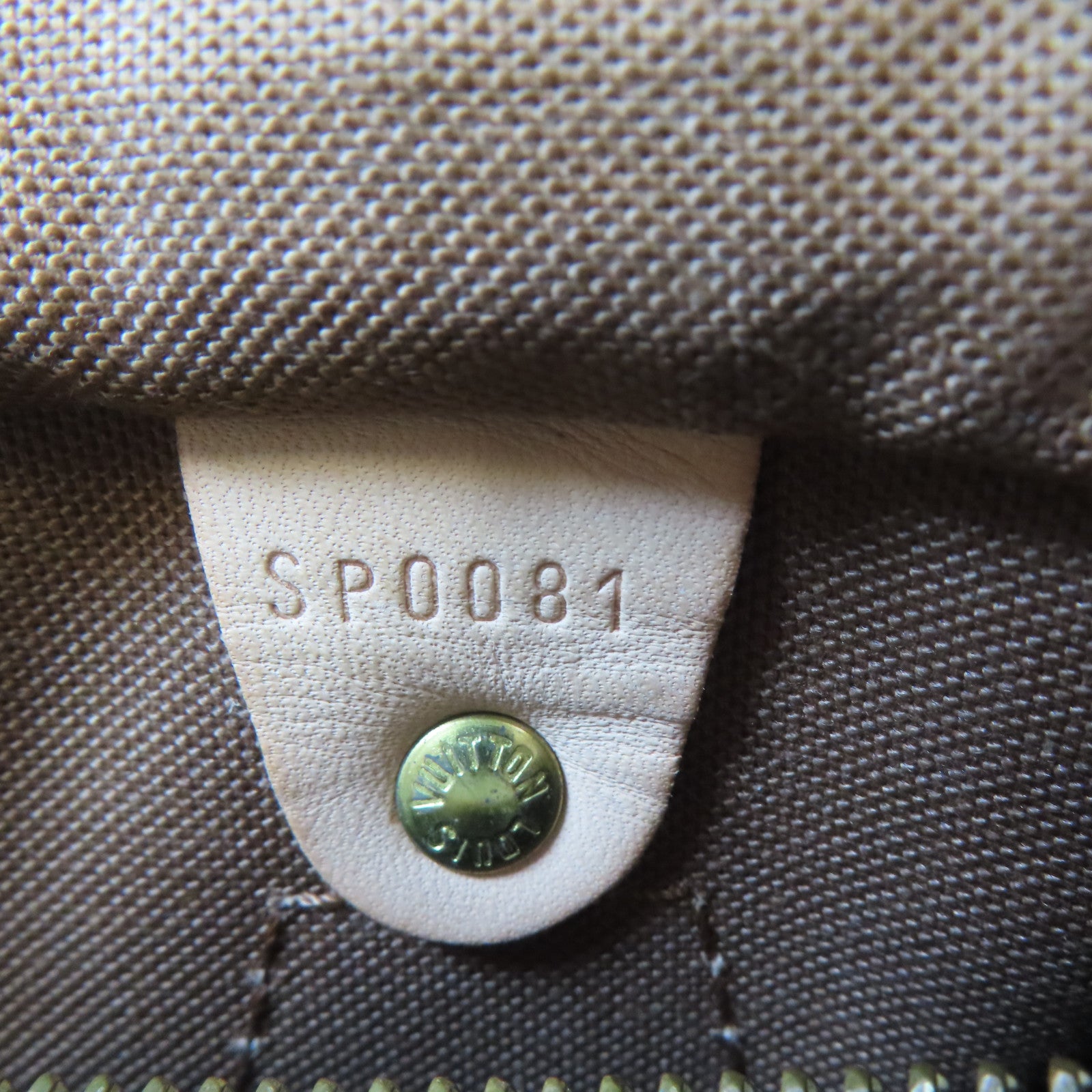 LOUIS VUITTON Monogram Speedy 25金扣手挽袋啡色