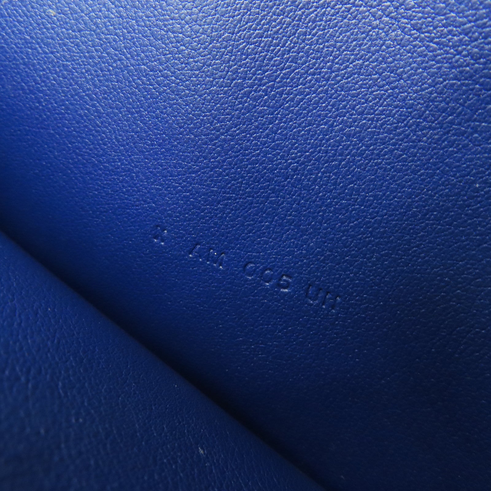 HERMES 【激減優惠】Evercolor皮革Long Wallet銀扣長錢包藍寶石色