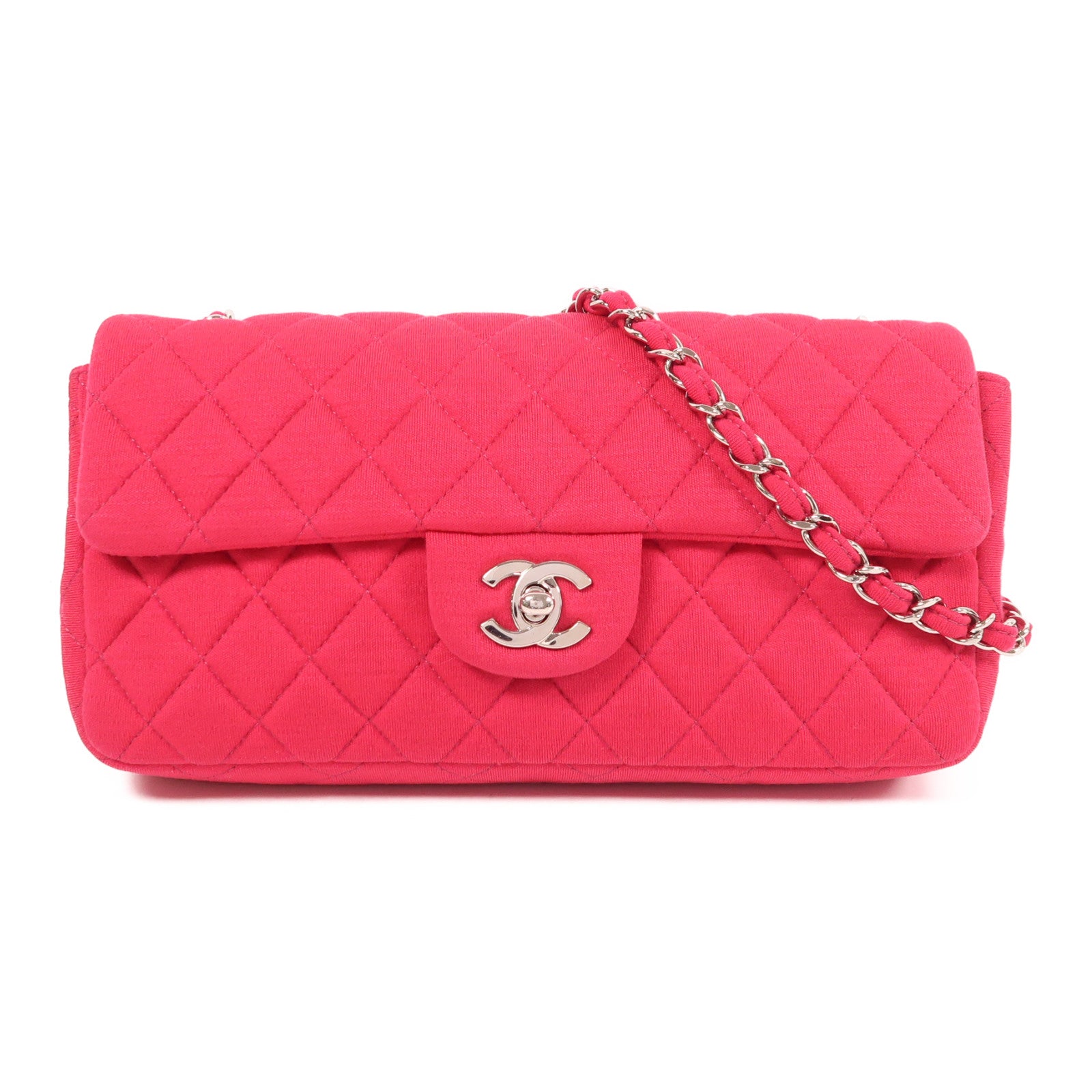 CHANEL 【激減優惠】帆布Chain Shoulder鏈帶肩背袋