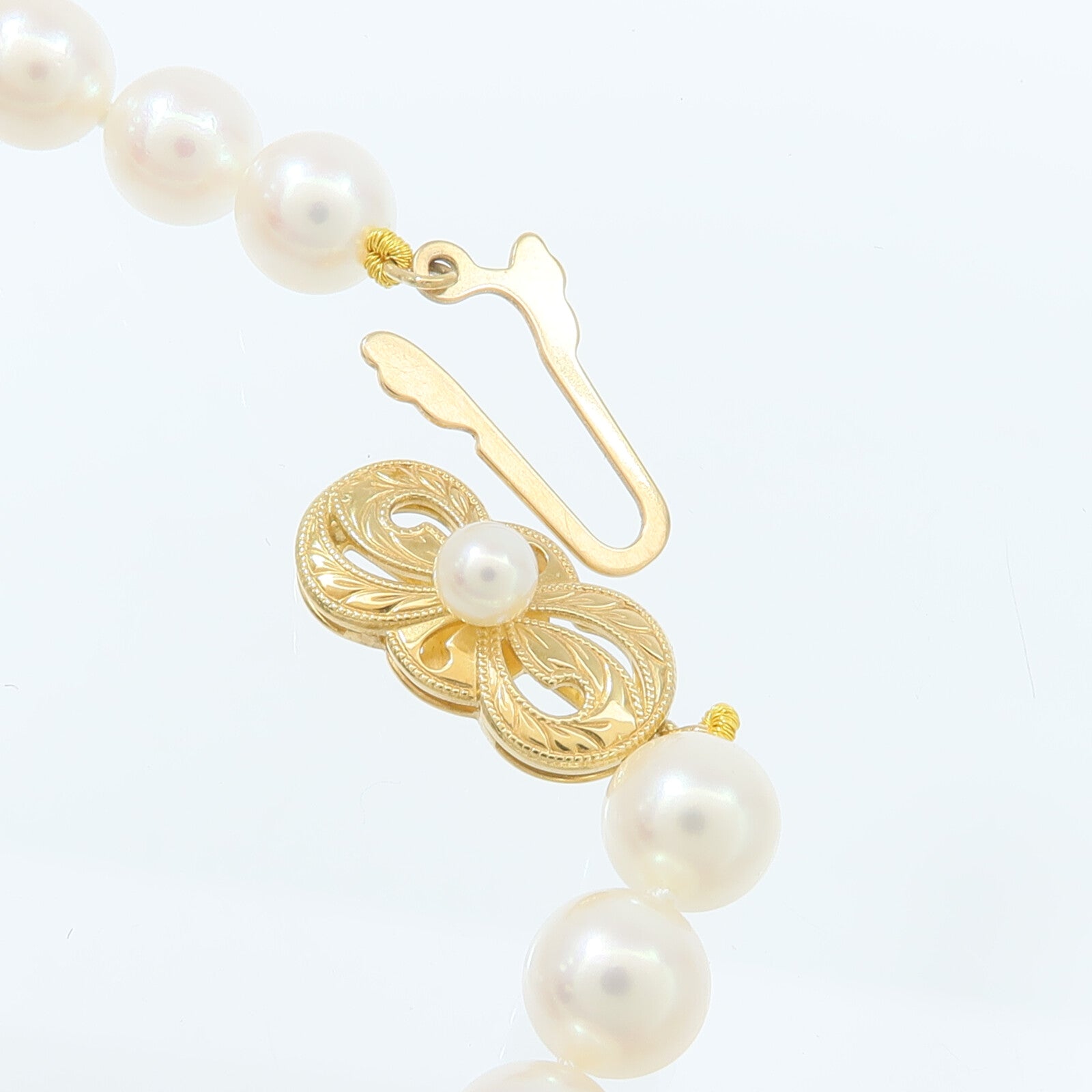 MIKIMOTO 18K黃金Pearl Necklace珍珠項鍊