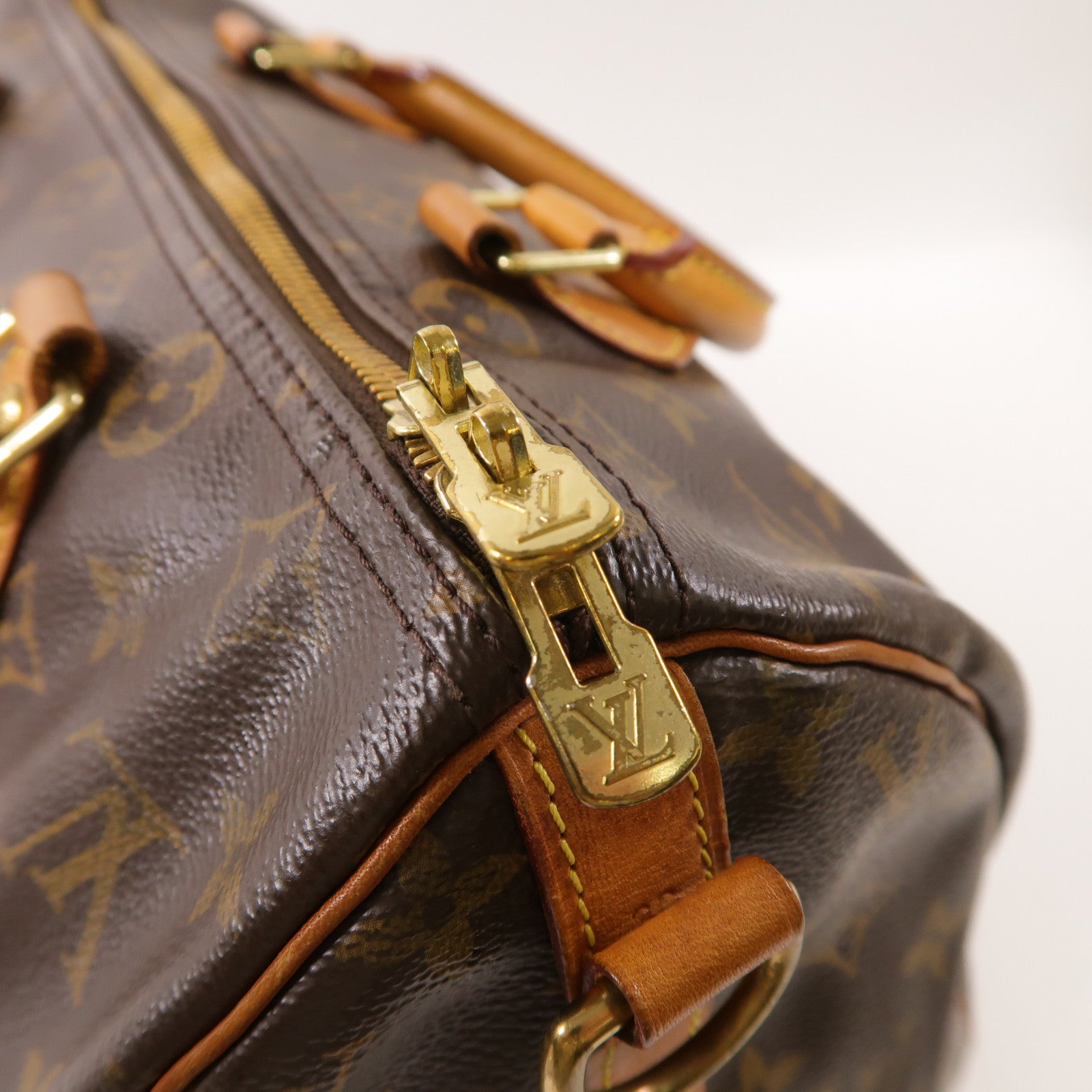 LOUIS VUITTON LV GHW Speedy Bandouliere 30 2way Shoulder Bag M46980 Monogram