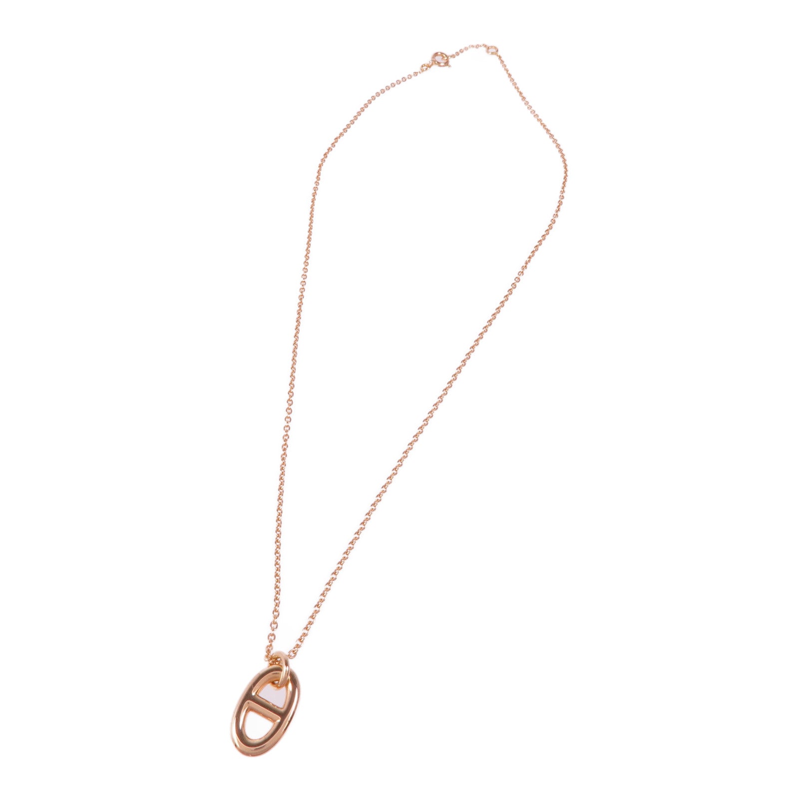 HERMES 18K玫瑰金Farandole Pendant項鍊