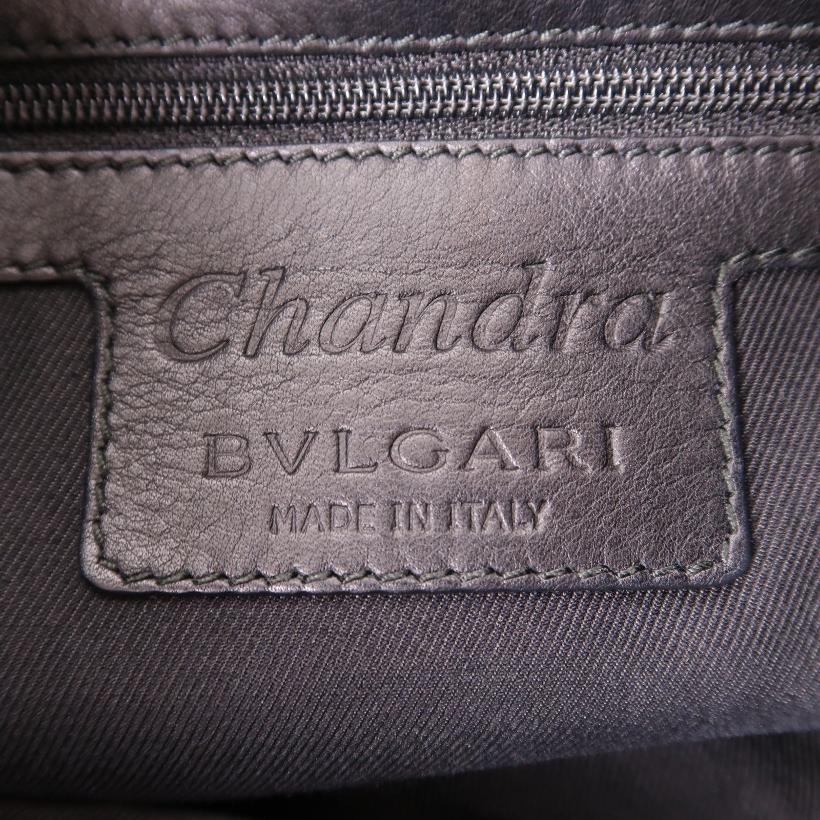 BVLGARI 牛皮皮革Shoulder Bag金扣肩背袋