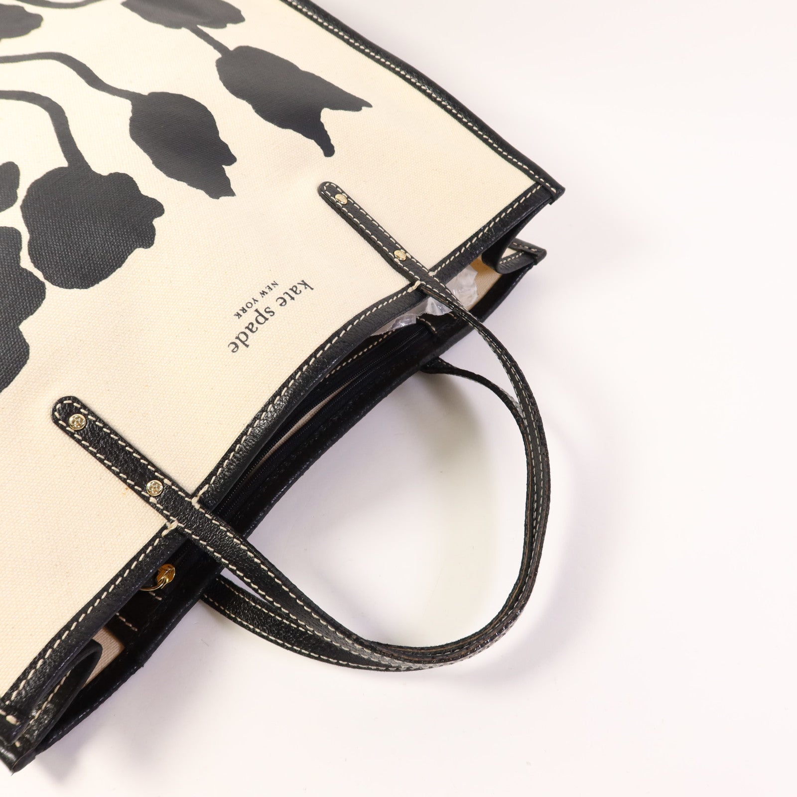 Kate Spade 帆布Tote Bag金扣手挽袋