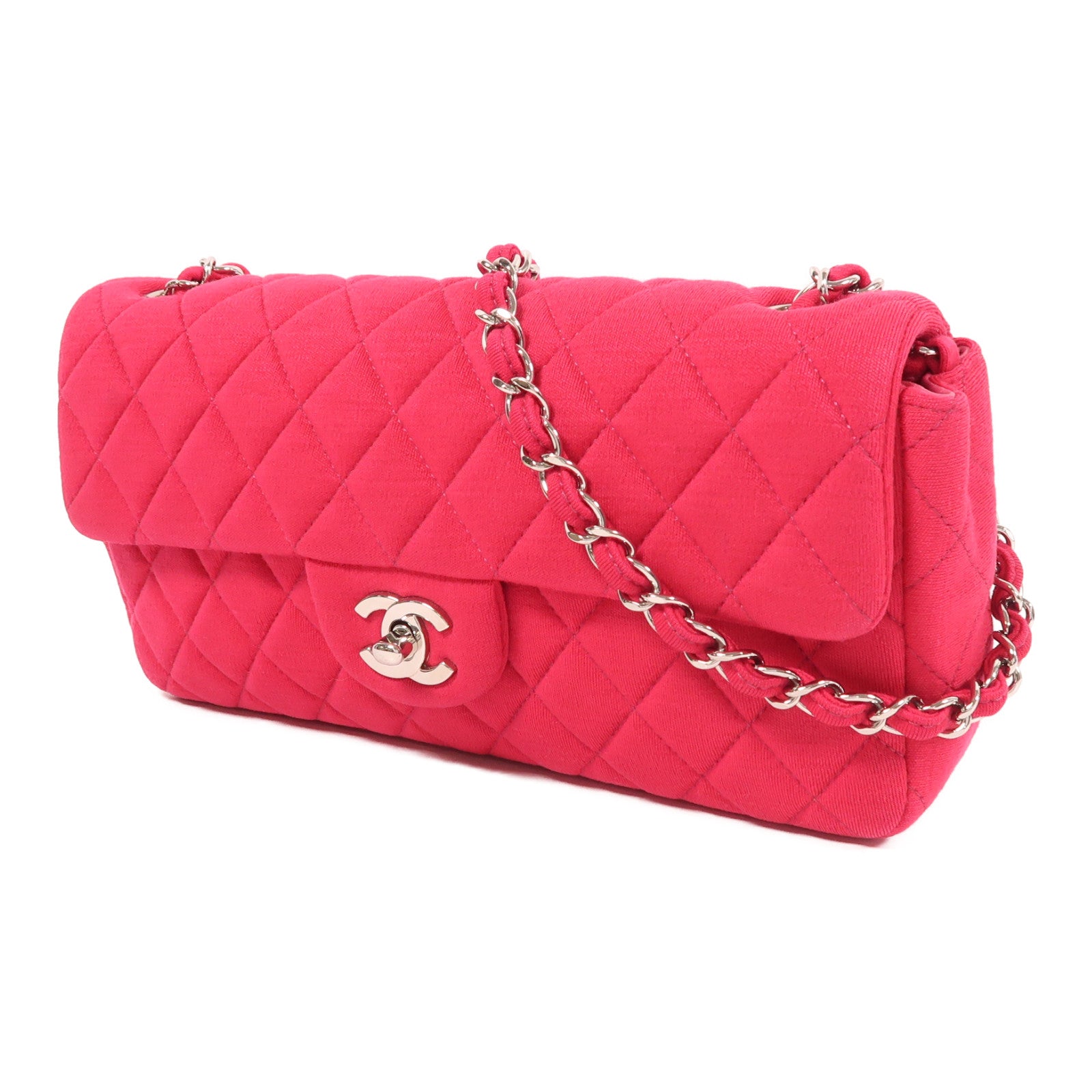 CHANEL 【激減優惠】帆布Chain Shoulder鏈帶肩背袋