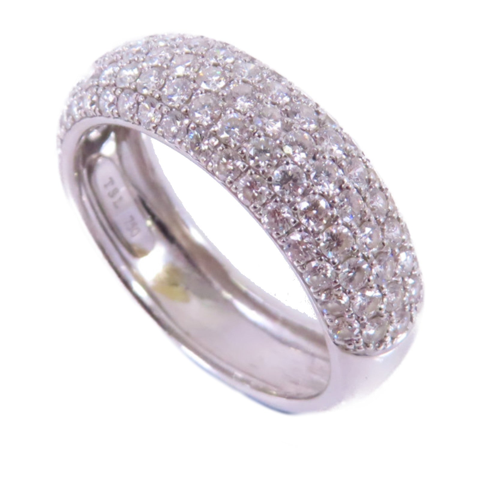JEWELRY 18K白金Diamond Ring 1.497ct鑽石戒指US#9.25